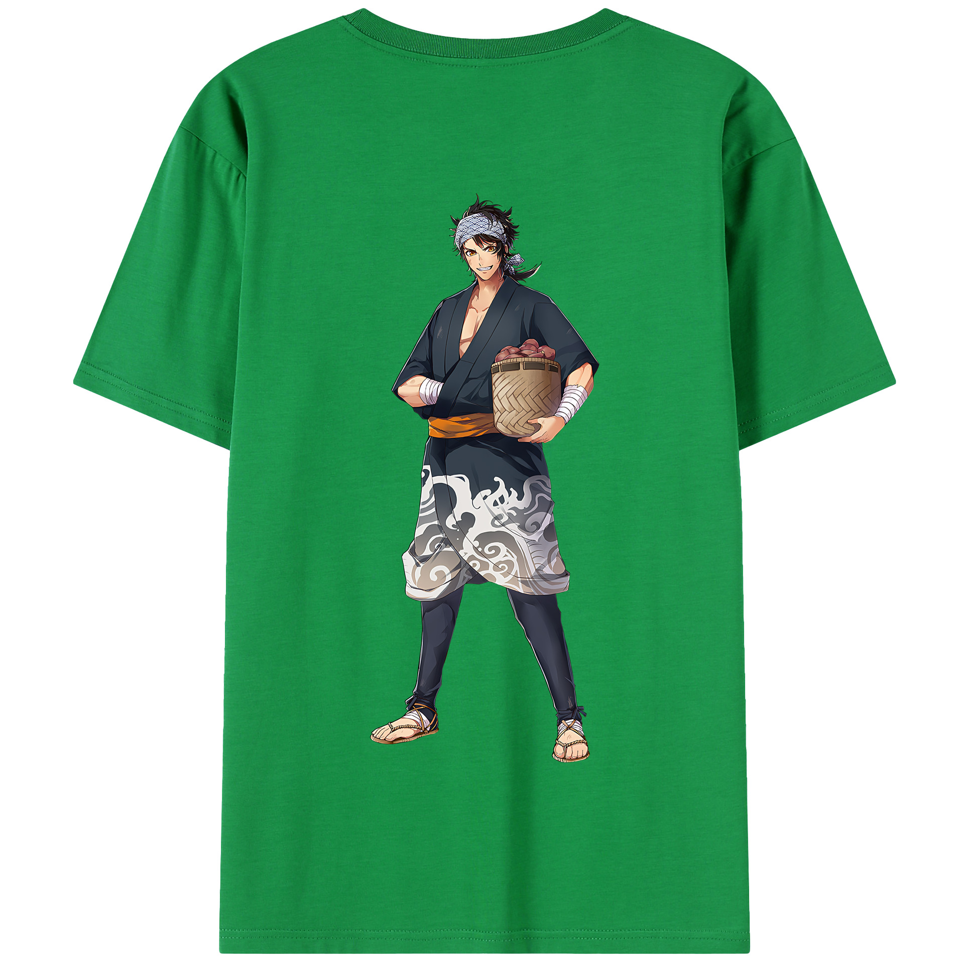 （画像用） 刀剣乱舞 Touken Ranbu 綿100％半袖Tシャツ（背面プリント）