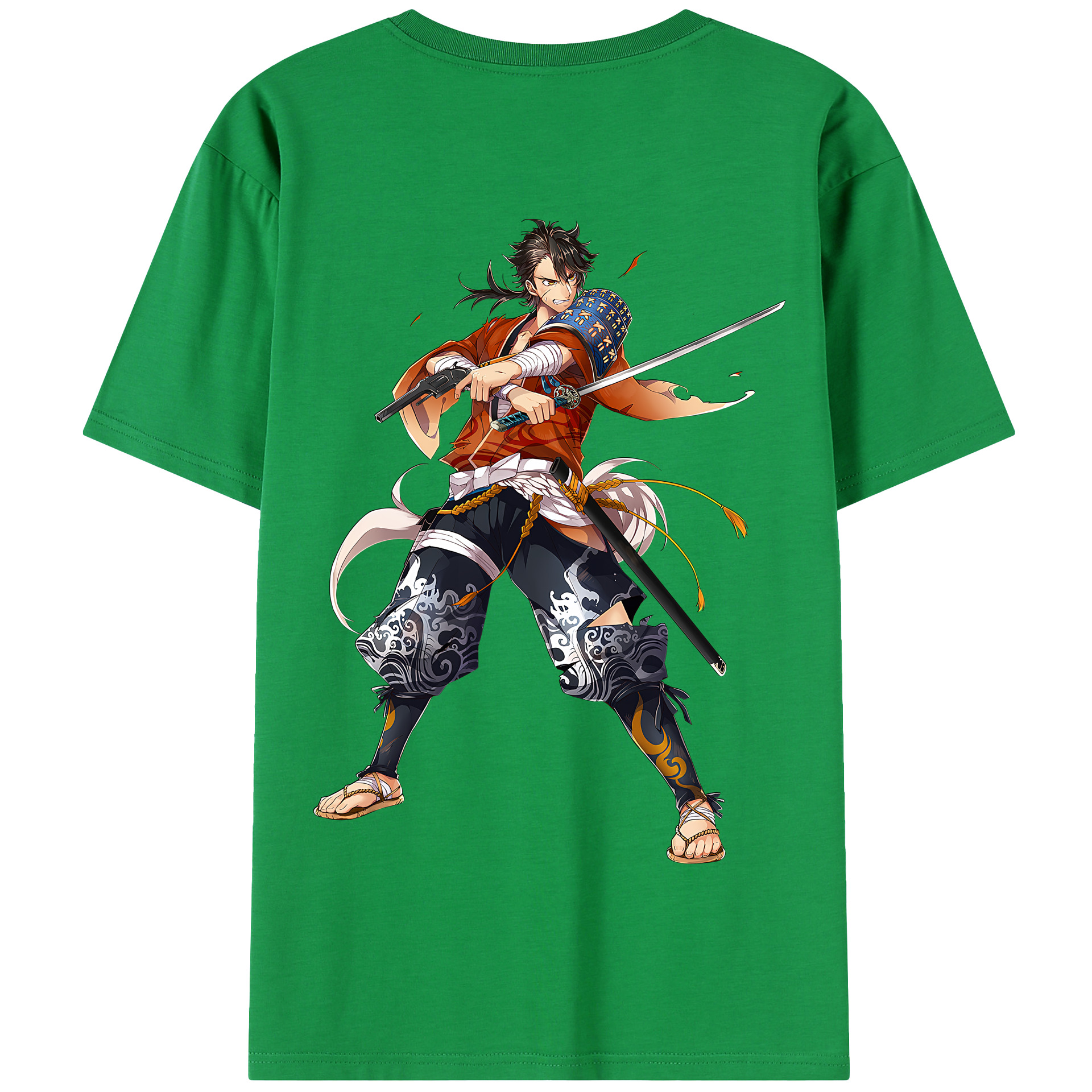 （画像用） 刀剣乱舞 Touken Ranbu 綿100％半袖Tシャツ（背面プリント）
