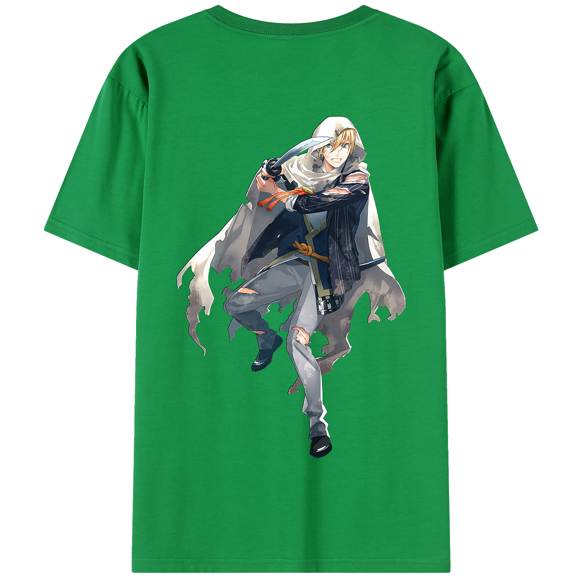 （画像用） 刀剣乱舞 Touken Ranbu 綿100％半袖Tシャツ（背面プリント）