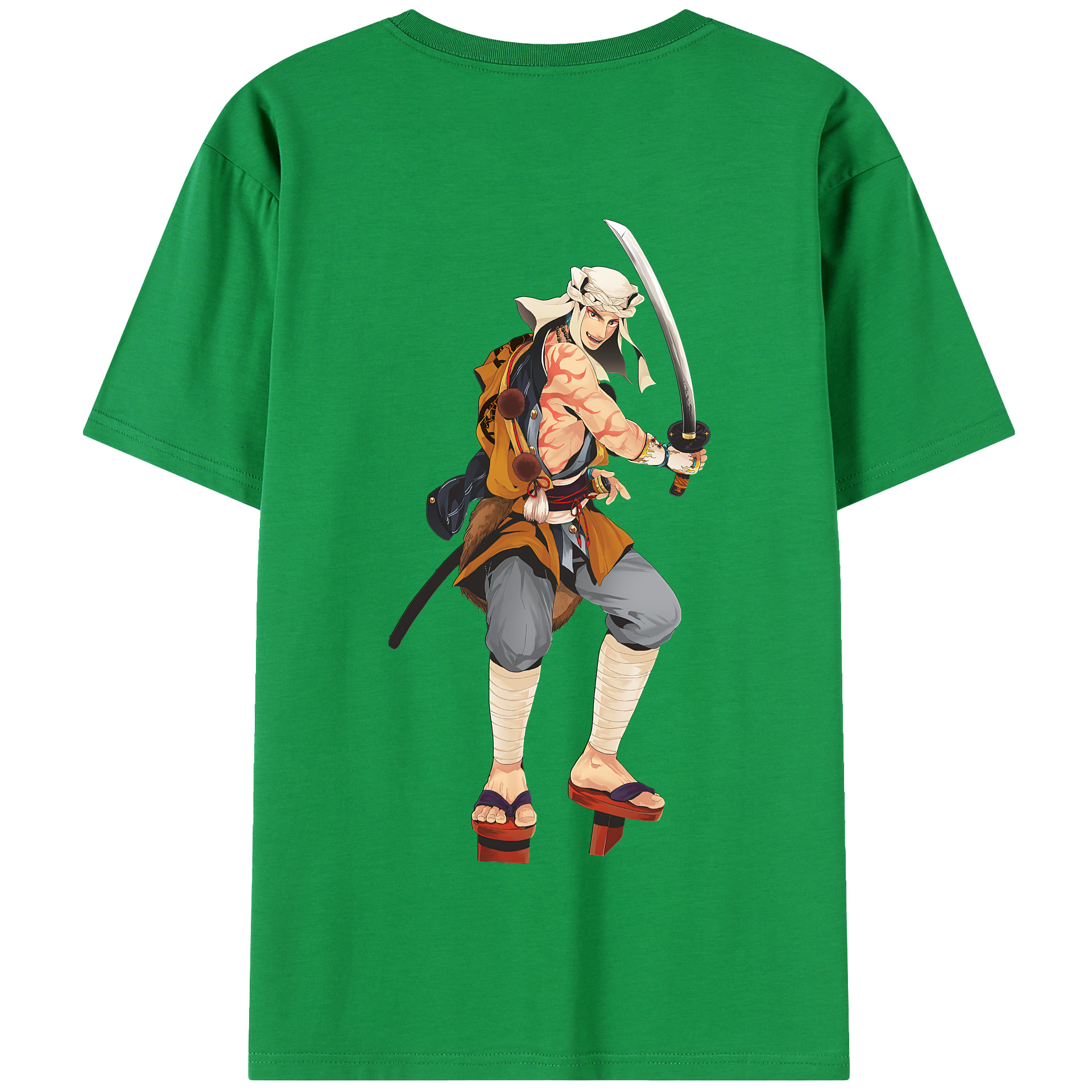 （画像用） 刀剣乱舞 Touken Ranbu 綿100％半袖Tシャツ（背面プリント）