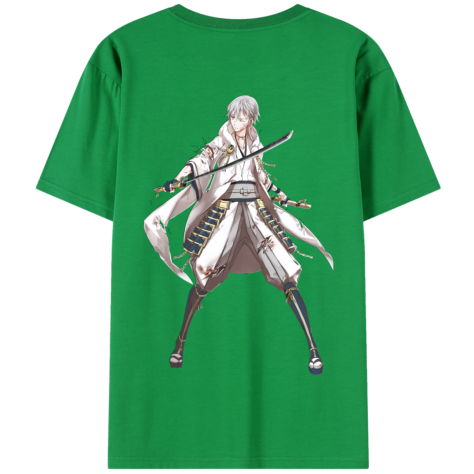 （画像用） 刀剣乱舞 Touken Ranbu 綿100％半袖Tシャツ（背面プリント）