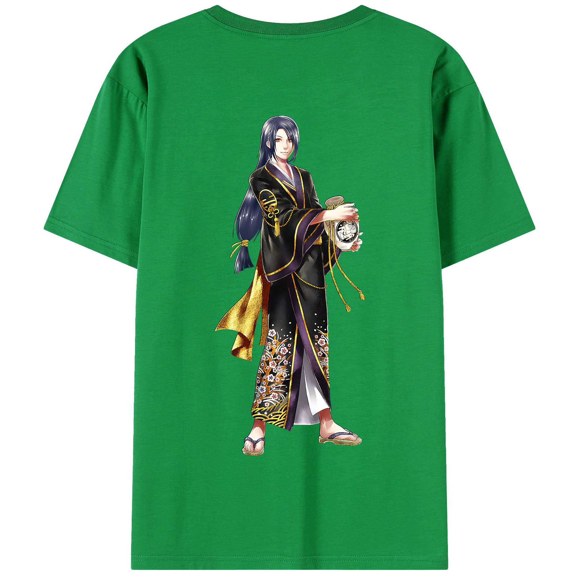 （画像用） 刀剣乱舞 Touken Ranbu 綿100％半袖Tシャツ（背面プリント）