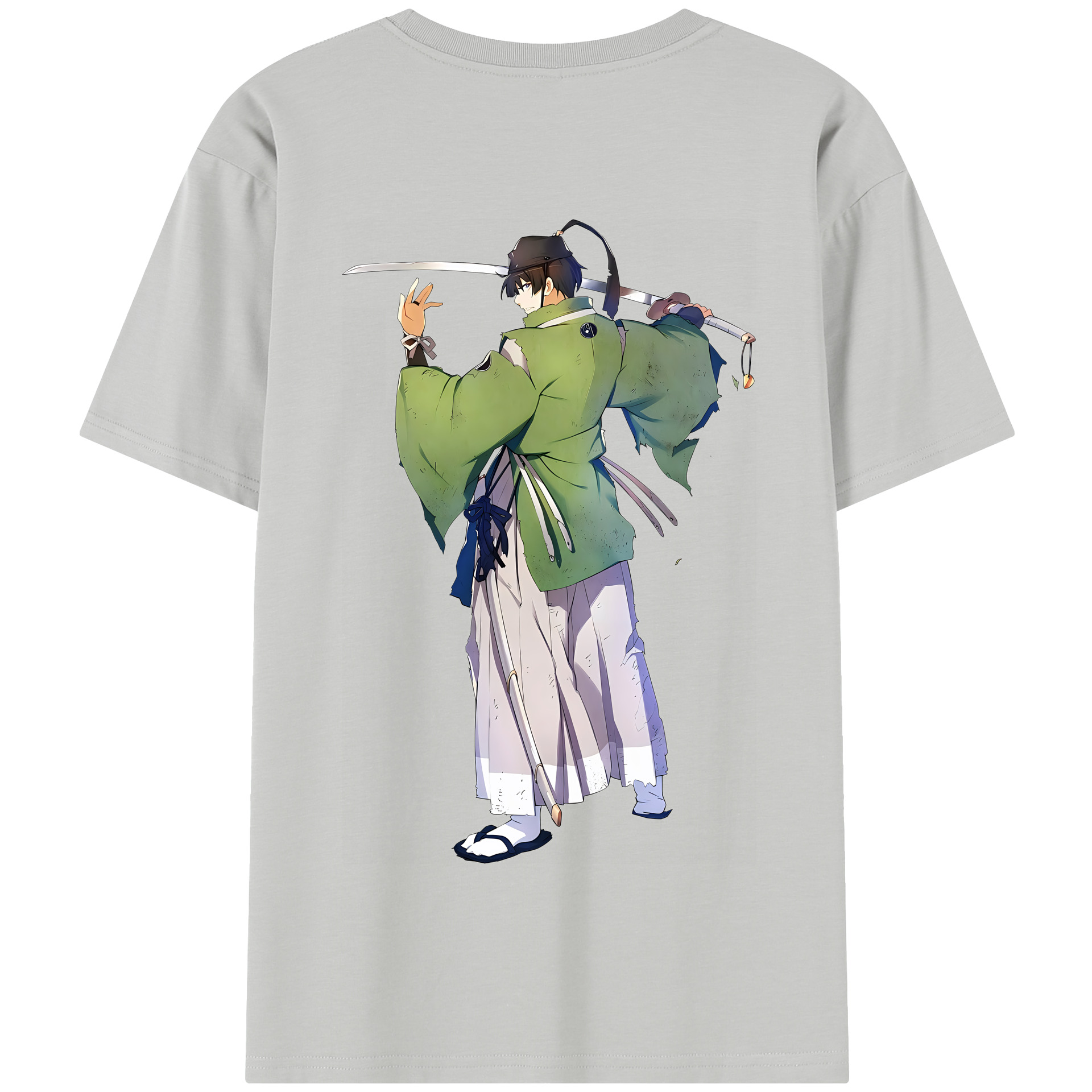 （画像用） 刀剣乱舞 Touken Ranbu 綿100％半袖Tシャツ（背面プリント）