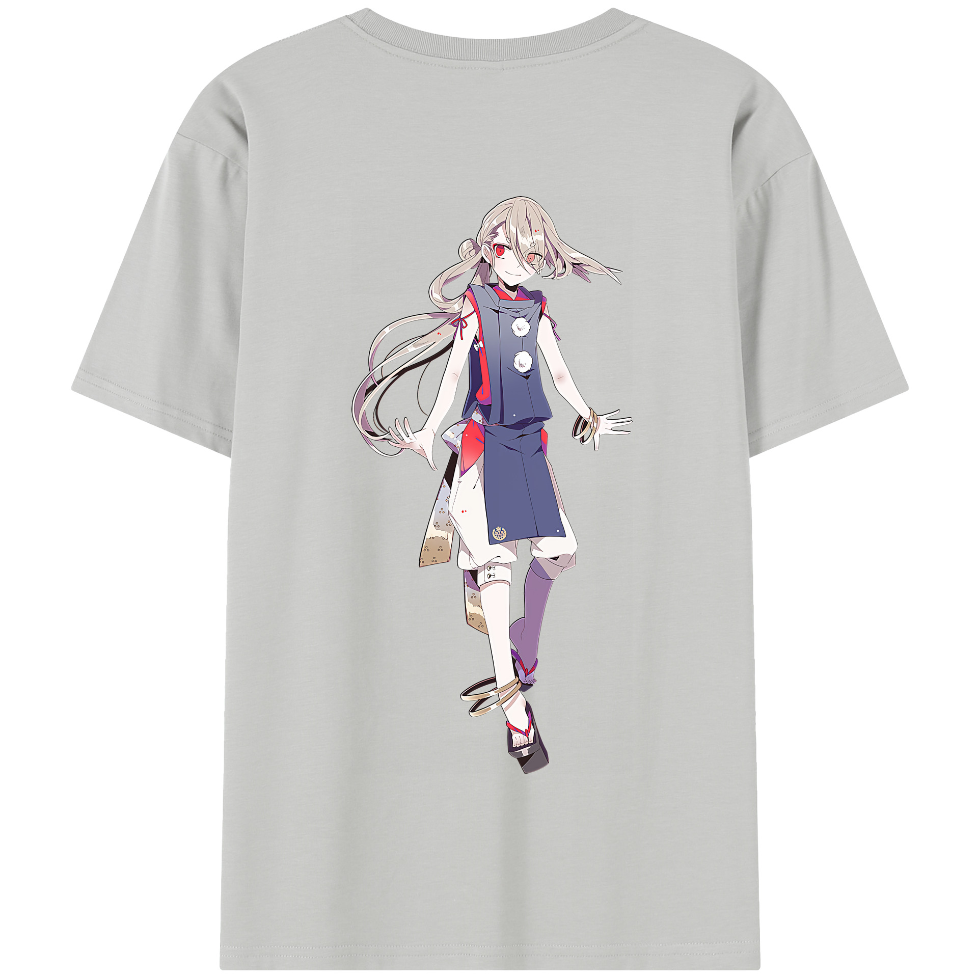 （画像用） 刀剣乱舞 Touken Ranbu 綿100％半袖Tシャツ（背面プリント）