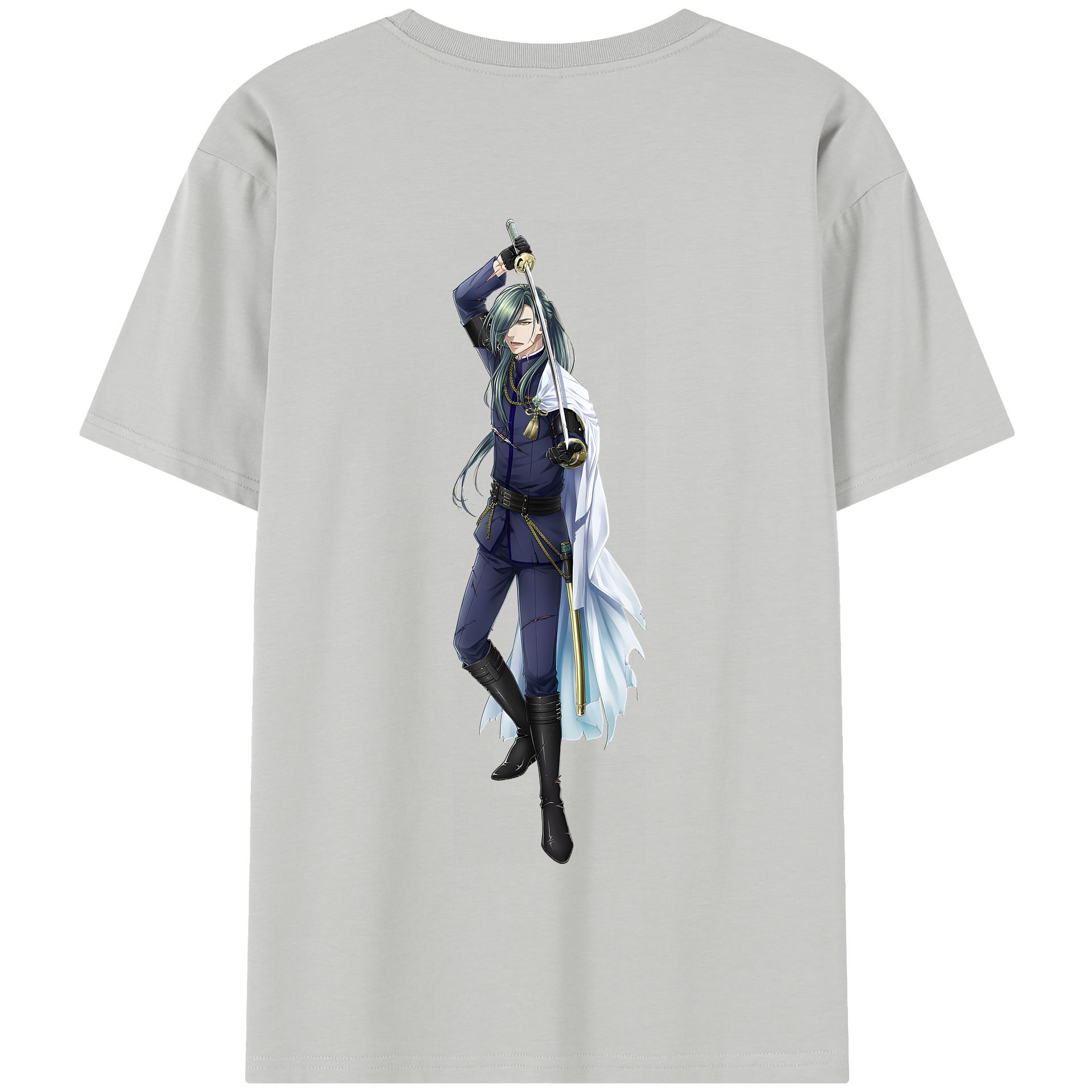 （画像用） 刀剣乱舞 Touken Ranbu 綿100％半袖Tシャツ（背面プリント）