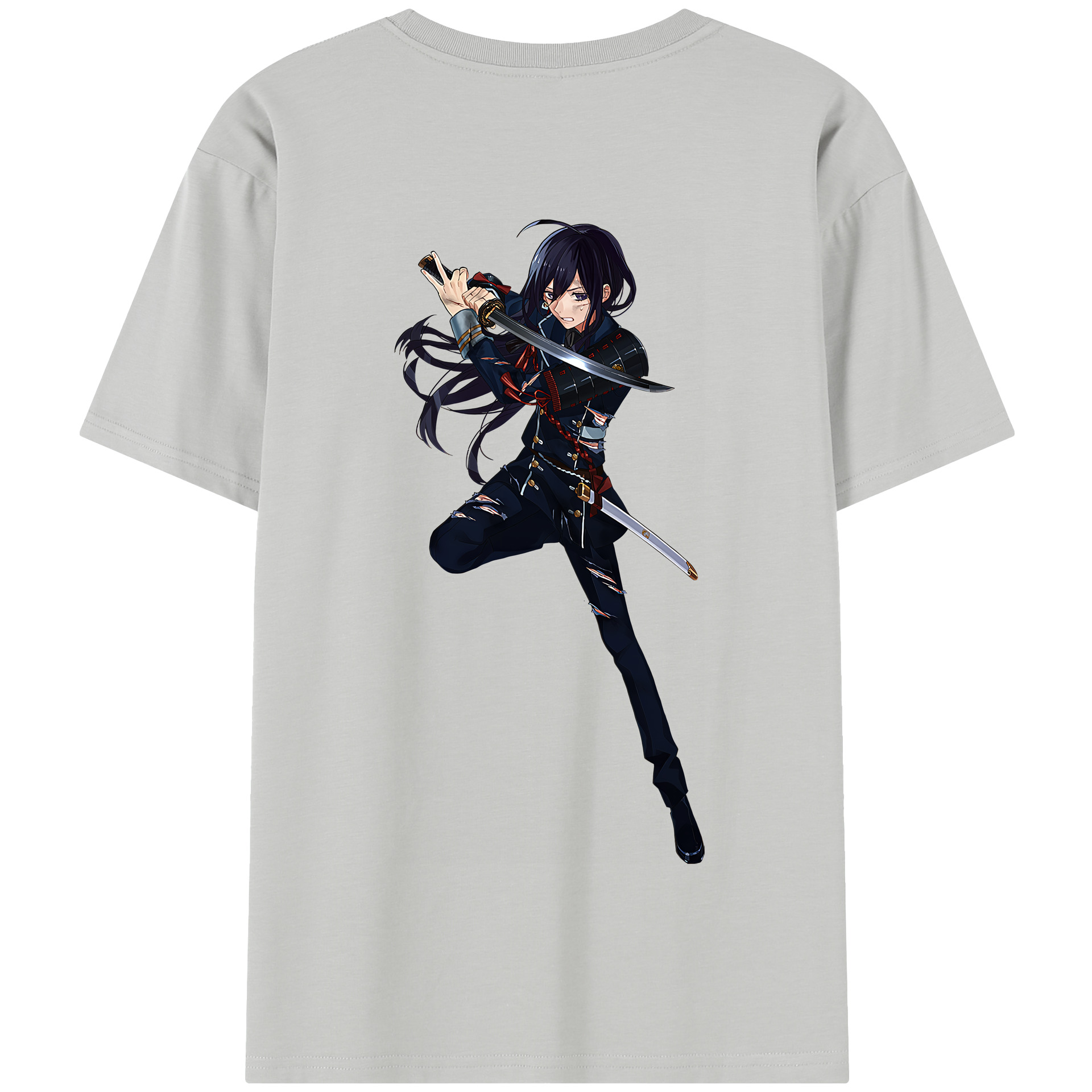 （画像用） 刀剣乱舞 Touken Ranbu 綿100％半袖Tシャツ（背面プリント）