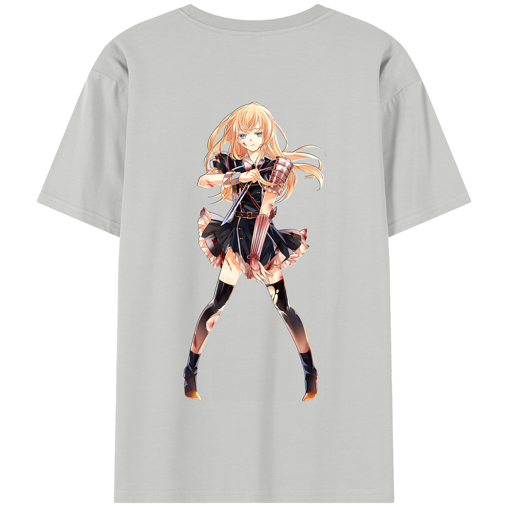 （画像用） 刀剣乱舞 Touken Ranbu 綿100％半袖Tシャツ（背面プリント）