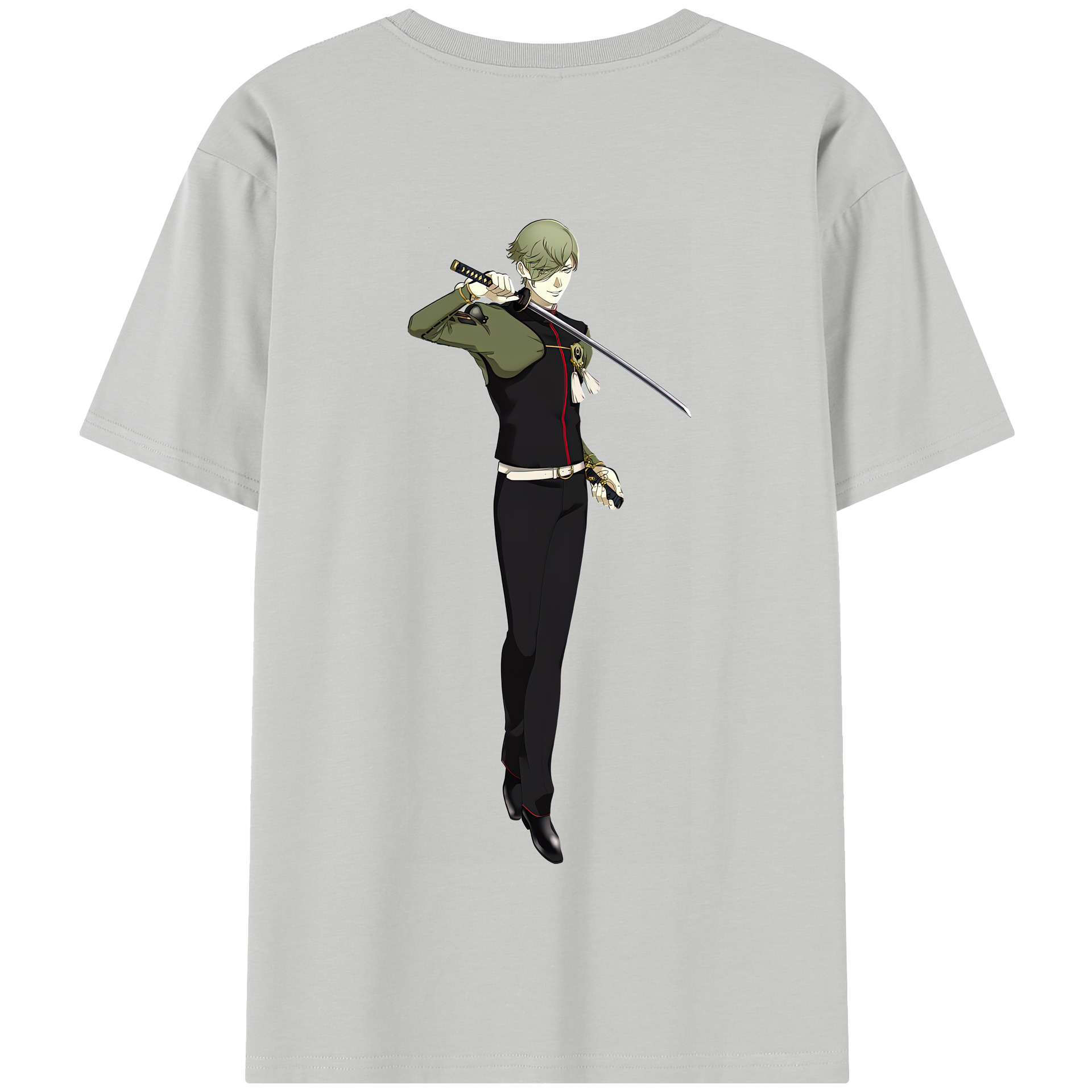 （画像用） 刀剣乱舞 Touken Ranbu 綿100％半袖Tシャツ（背面プリント）