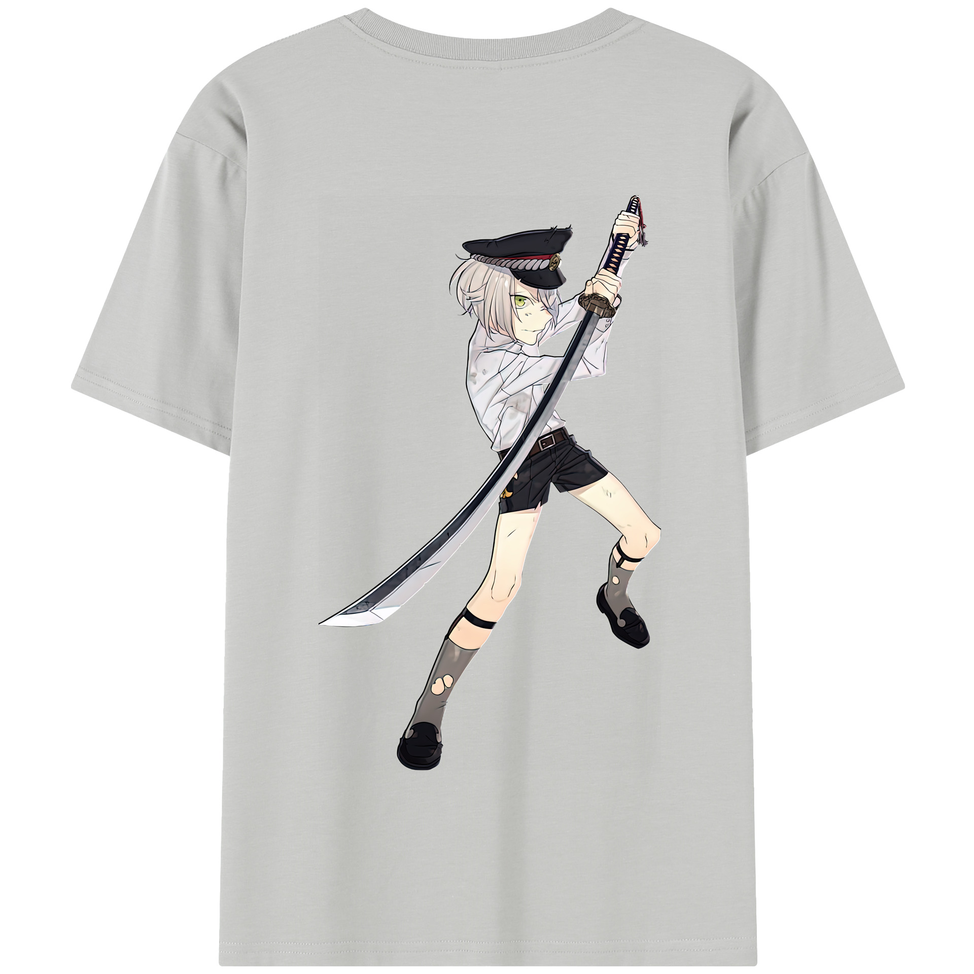 （画像用） 刀剣乱舞 Touken Ranbu 綿100％半袖Tシャツ（背面プリント）