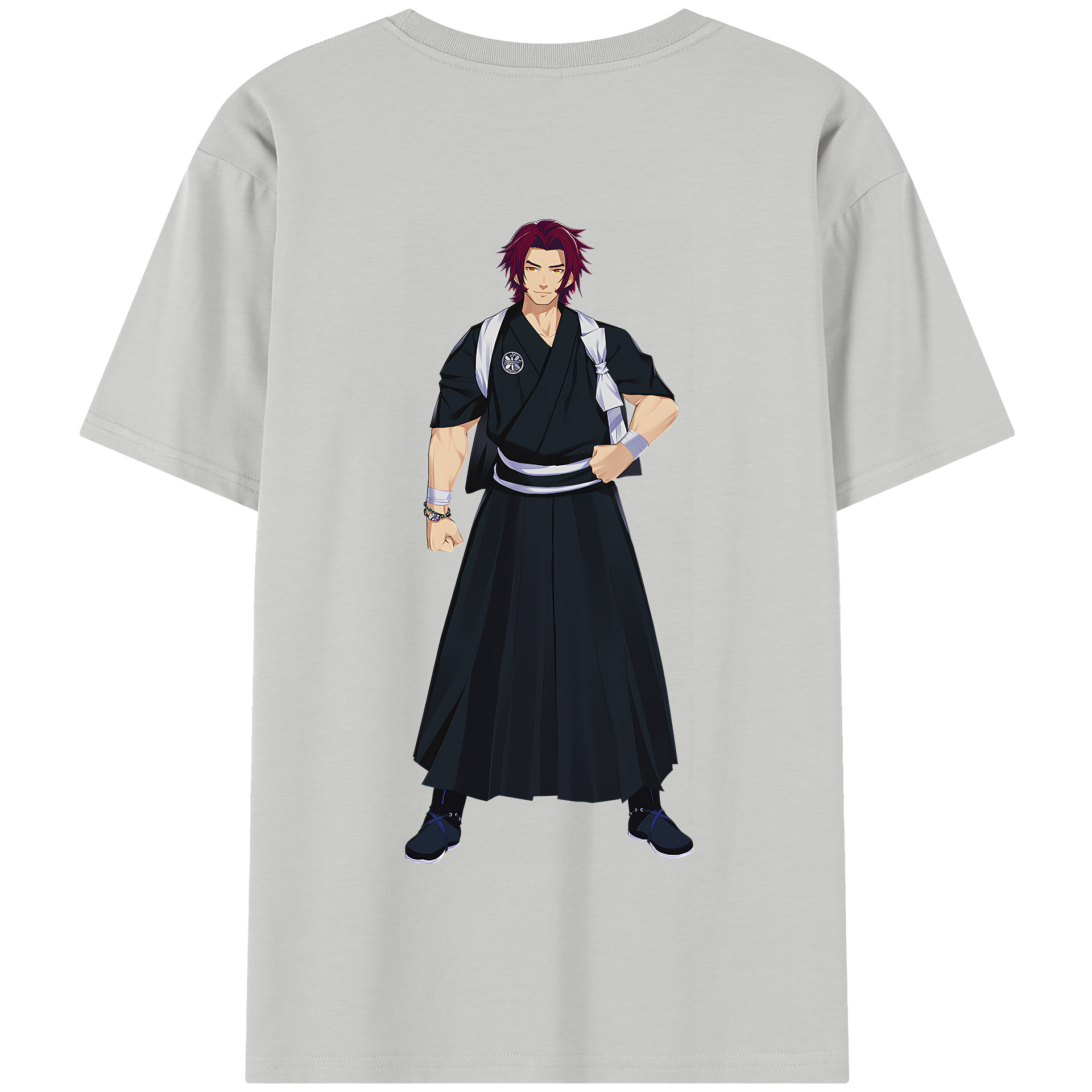 （画像用） 刀剣乱舞 Touken Ranbu 綿100％半袖Tシャツ（背面プリント）