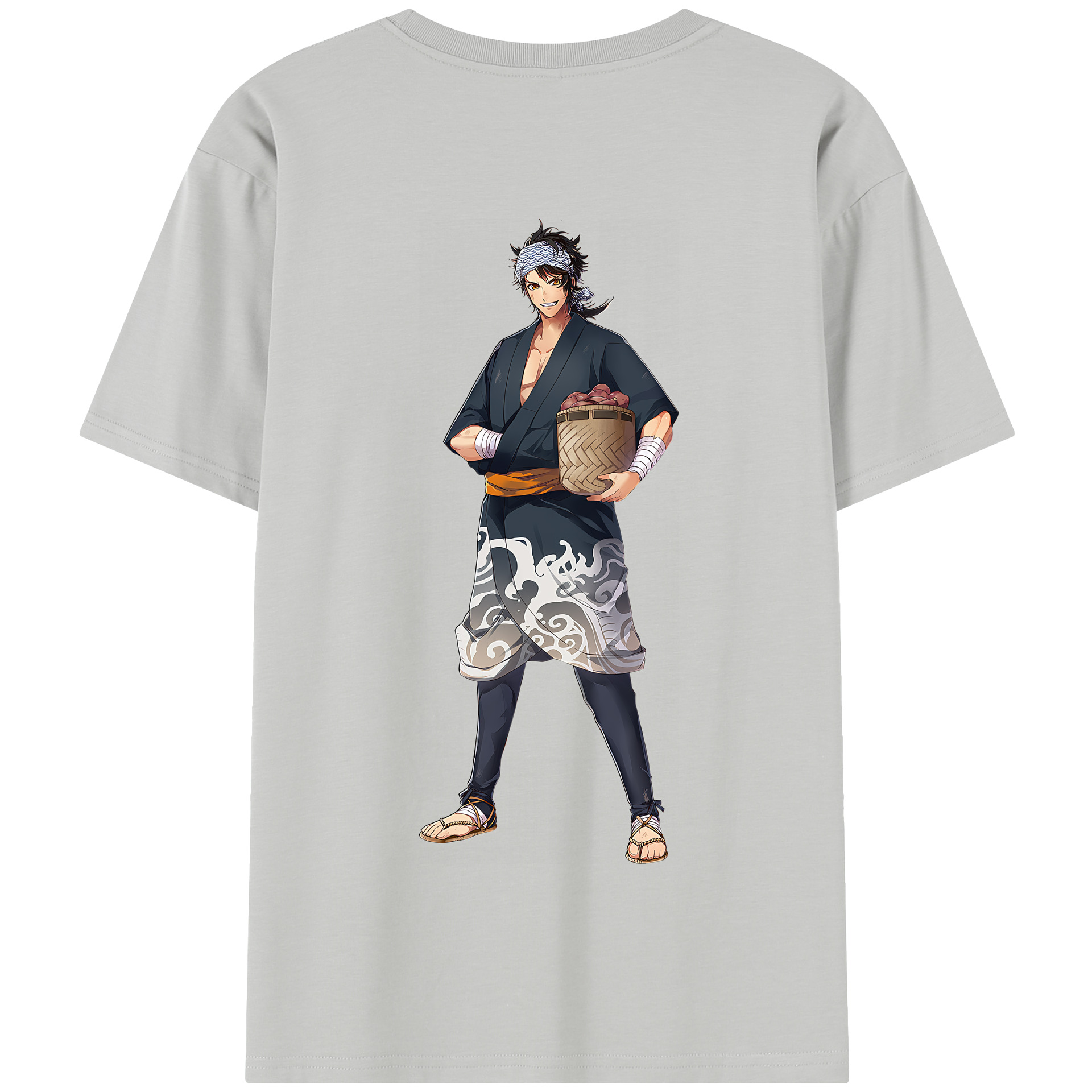 （画像用） 刀剣乱舞 Touken Ranbu 綿100％半袖Tシャツ（背面プリント）