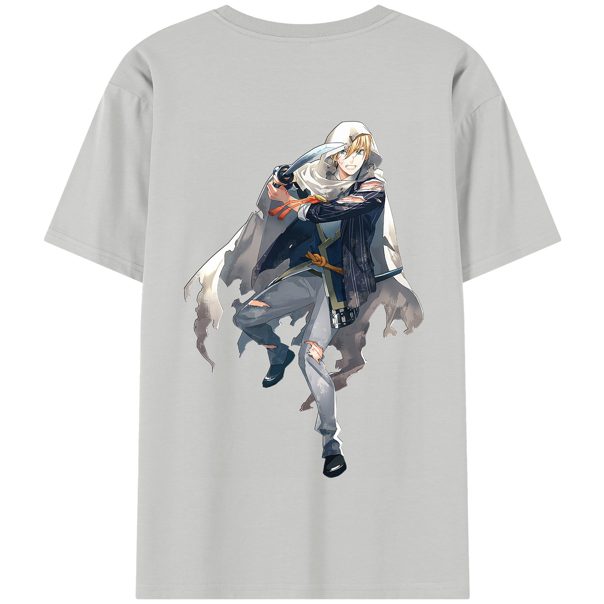 （画像用） 刀剣乱舞 Touken Ranbu 綿100％半袖Tシャツ（背面プリント）