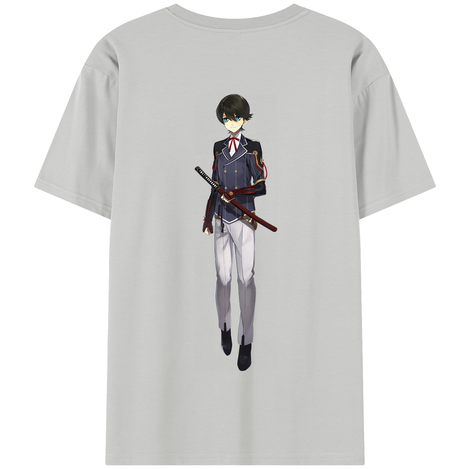 （画像用） 刀剣乱舞 Touken Ranbu 綿100％半袖Tシャツ（背面プリント）
