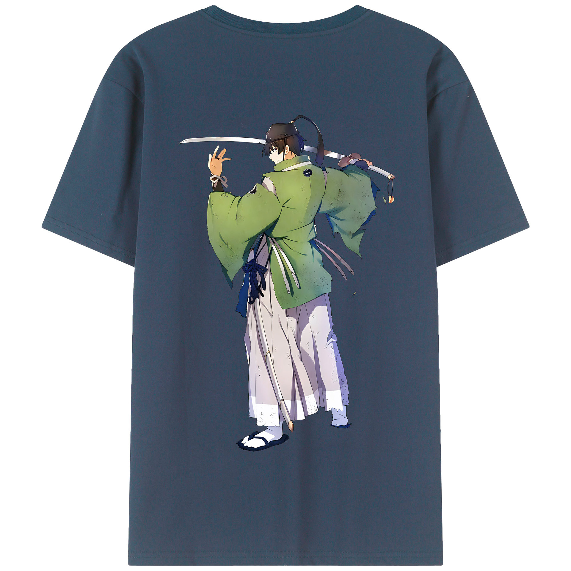 （画像用） 刀剣乱舞 Touken Ranbu 綿100％半袖Tシャツ（背面プリント）