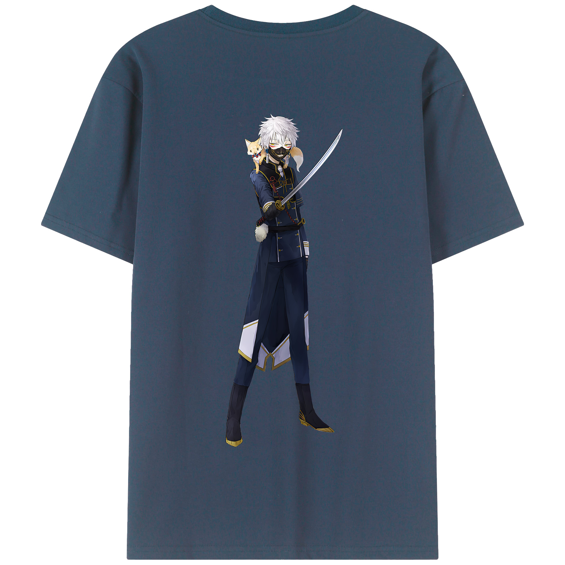 （画像用） 刀剣乱舞 Touken Ranbu 綿100％半袖Tシャツ（背面プリント）