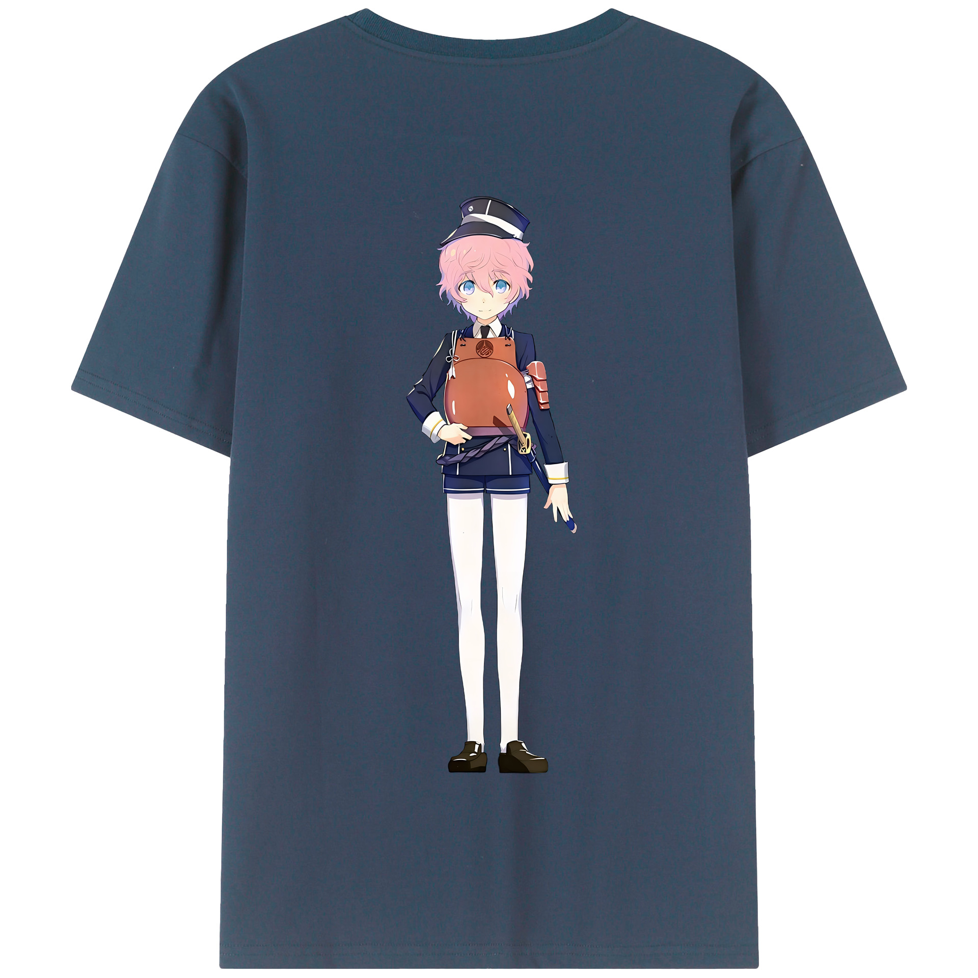 （画像用） 刀剣乱舞 Touken Ranbu 綿100％半袖Tシャツ（背面プリント）