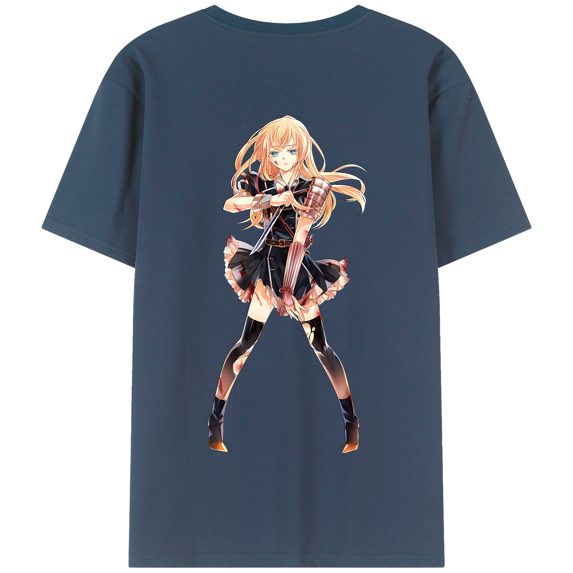 （画像用） 刀剣乱舞 Touken Ranbu 綿100％半袖Tシャツ（背面プリント）