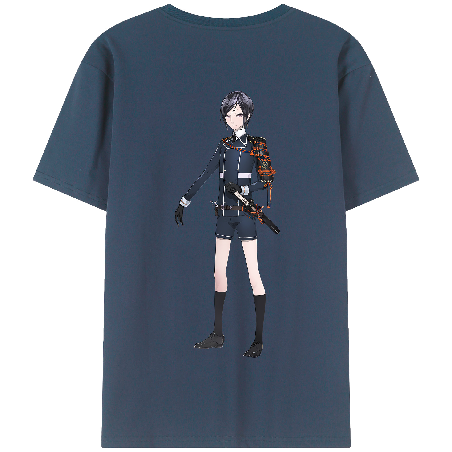 （画像用） 刀剣乱舞 Touken Ranbu 綿100％半袖Tシャツ（背面プリント）