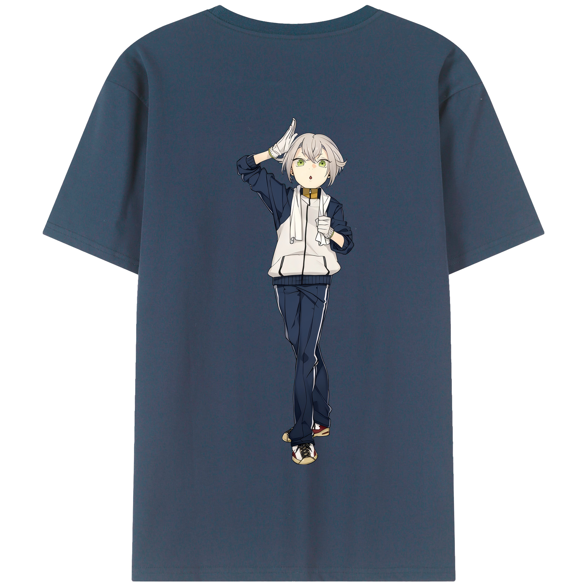 （画像用） 刀剣乱舞 Touken Ranbu 綿100％半袖Tシャツ（背面プリント）