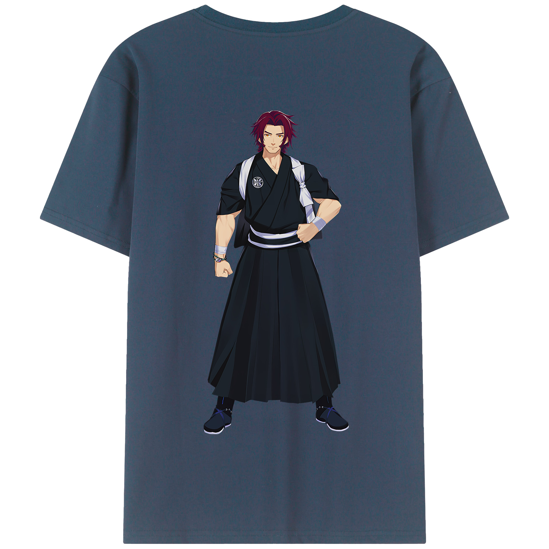 （画像用） 刀剣乱舞 Touken Ranbu 綿100％半袖Tシャツ（背面プリント）