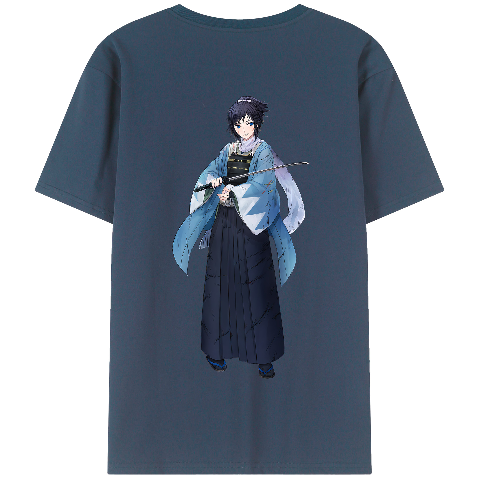 （画像用） 刀剣乱舞 Touken Ranbu 綿100％半袖Tシャツ（背面プリント）