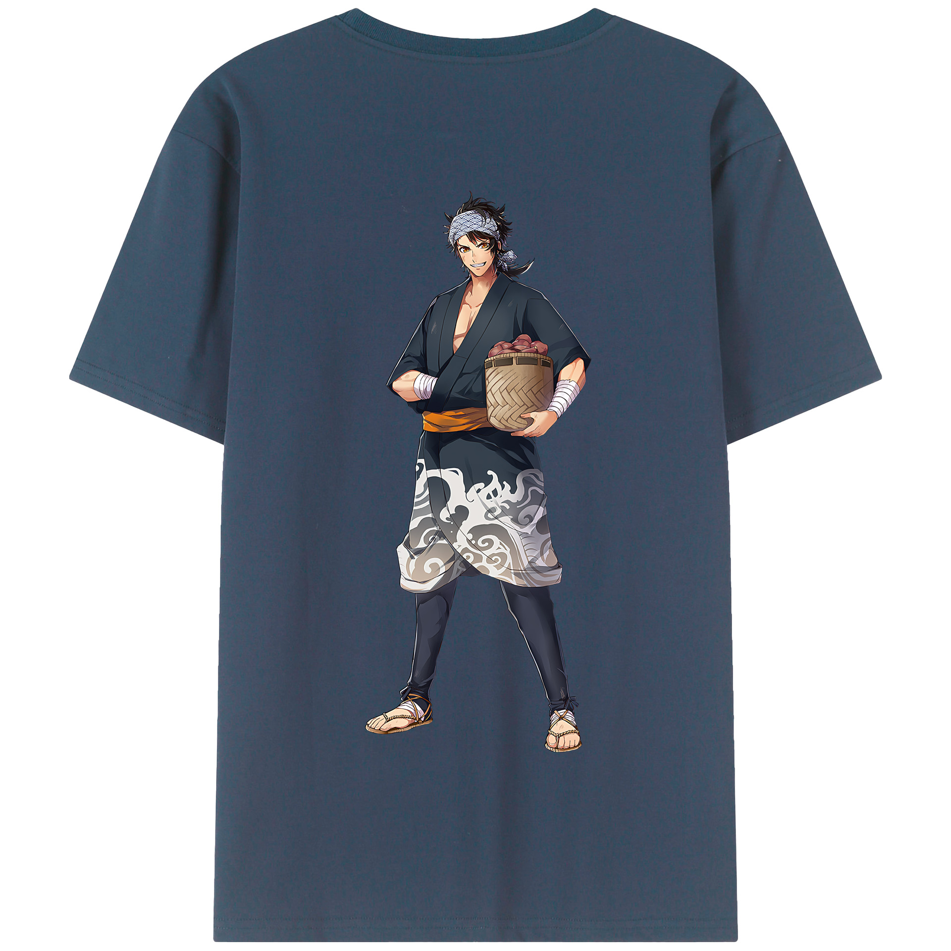 （画像用） 刀剣乱舞 Touken Ranbu 綿100％半袖Tシャツ（背面プリント）