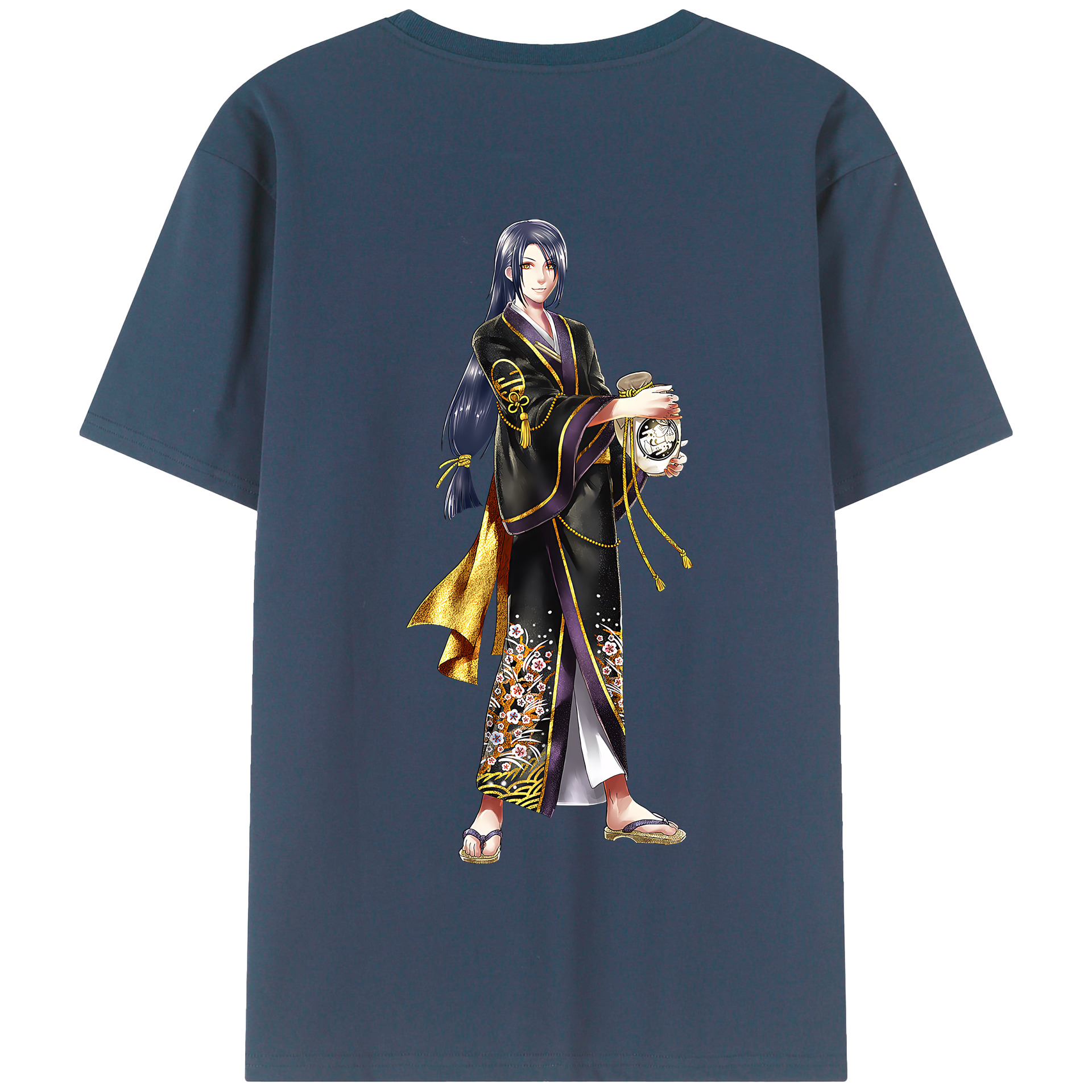（画像用） 刀剣乱舞 Touken Ranbu 綿100％半袖Tシャツ（背面プリント）