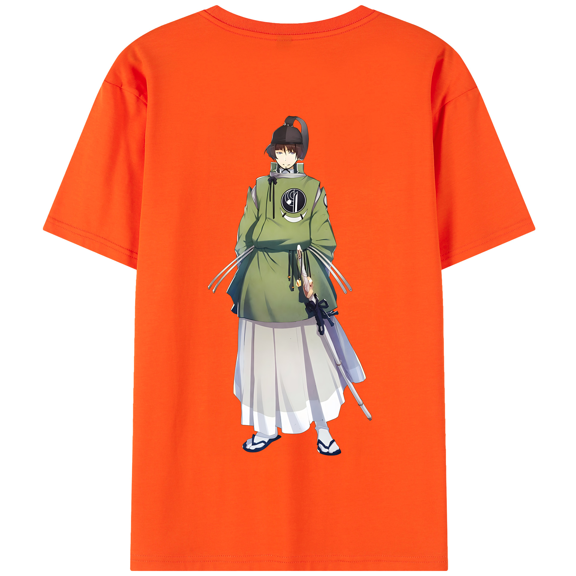 （画像用） 刀剣乱舞 Touken Ranbu 綿100％半袖Tシャツ（背面プリント）