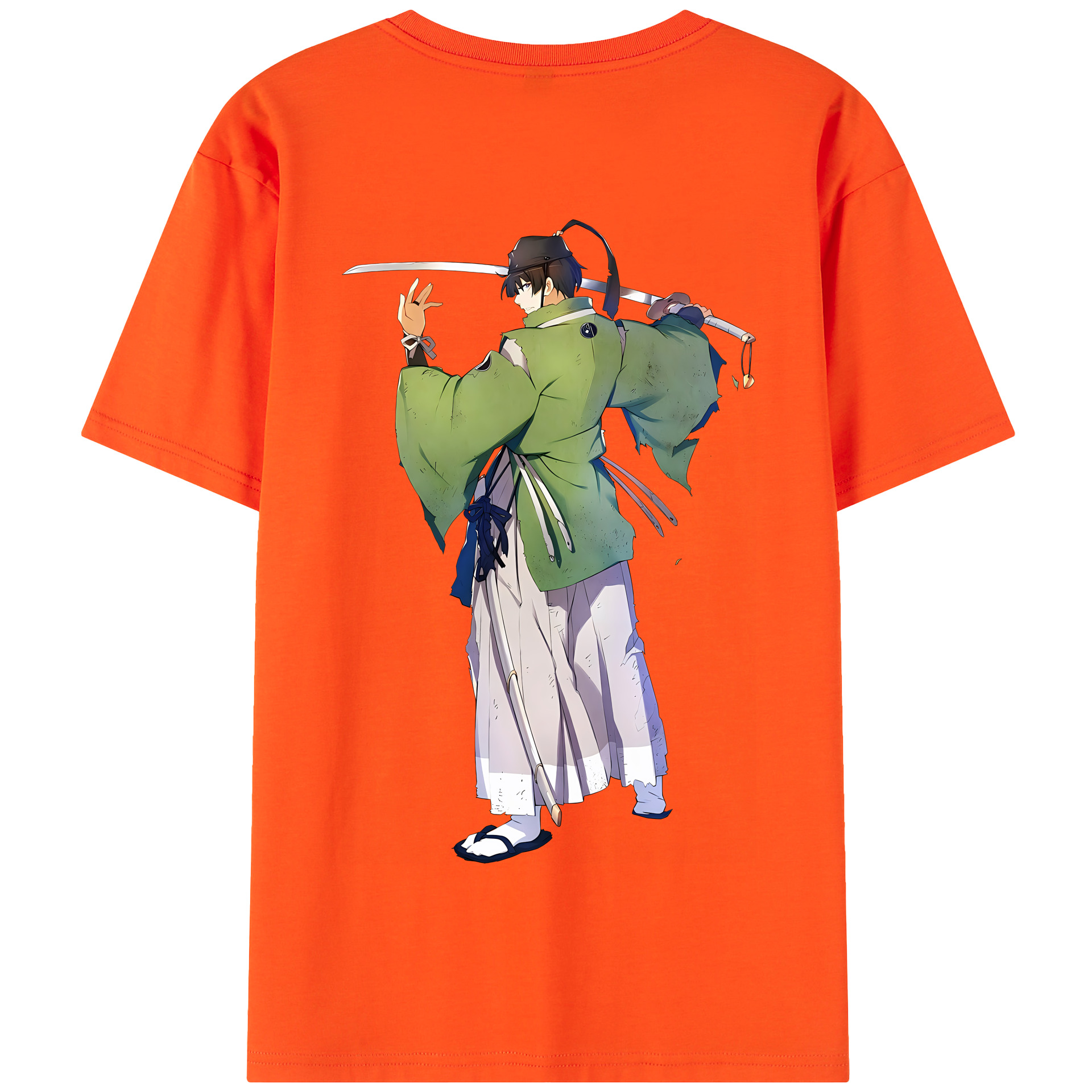 （画像用） 刀剣乱舞 Touken Ranbu 綿100％半袖Tシャツ（背面プリント）