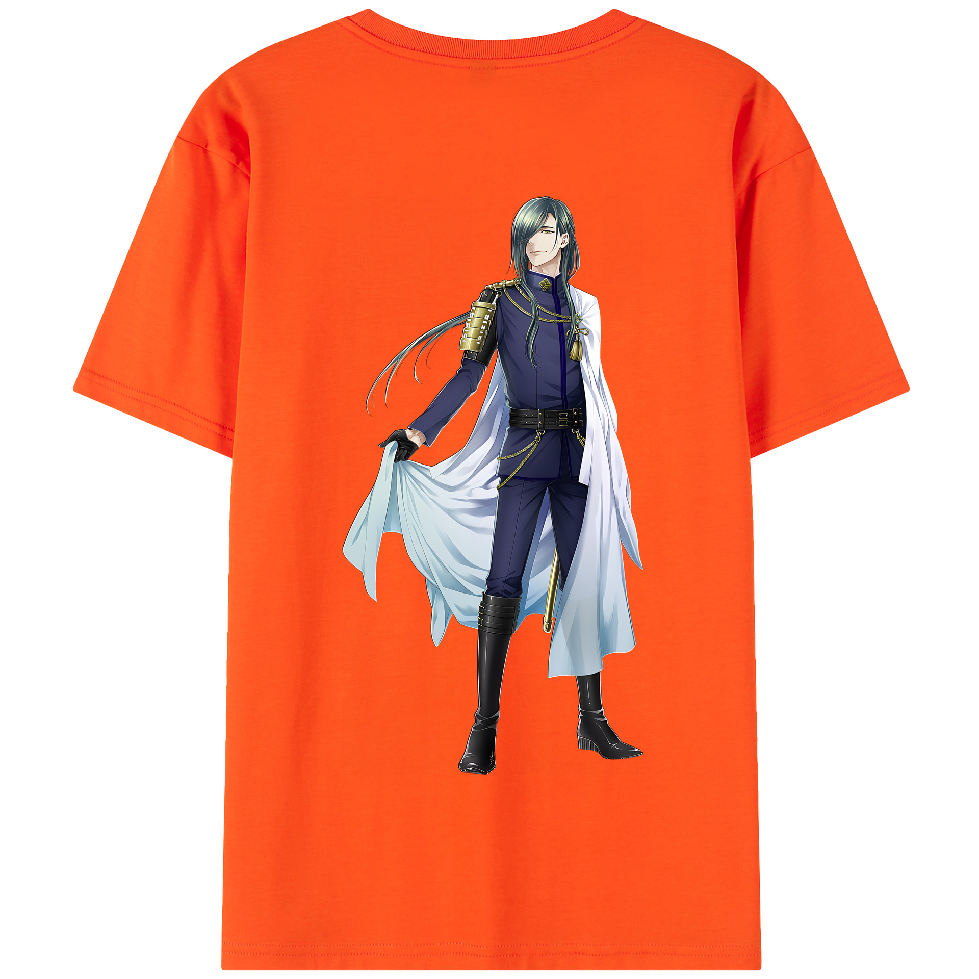 （画像用） 刀剣乱舞 Touken Ranbu 綿100％半袖Tシャツ（背面プリント）
