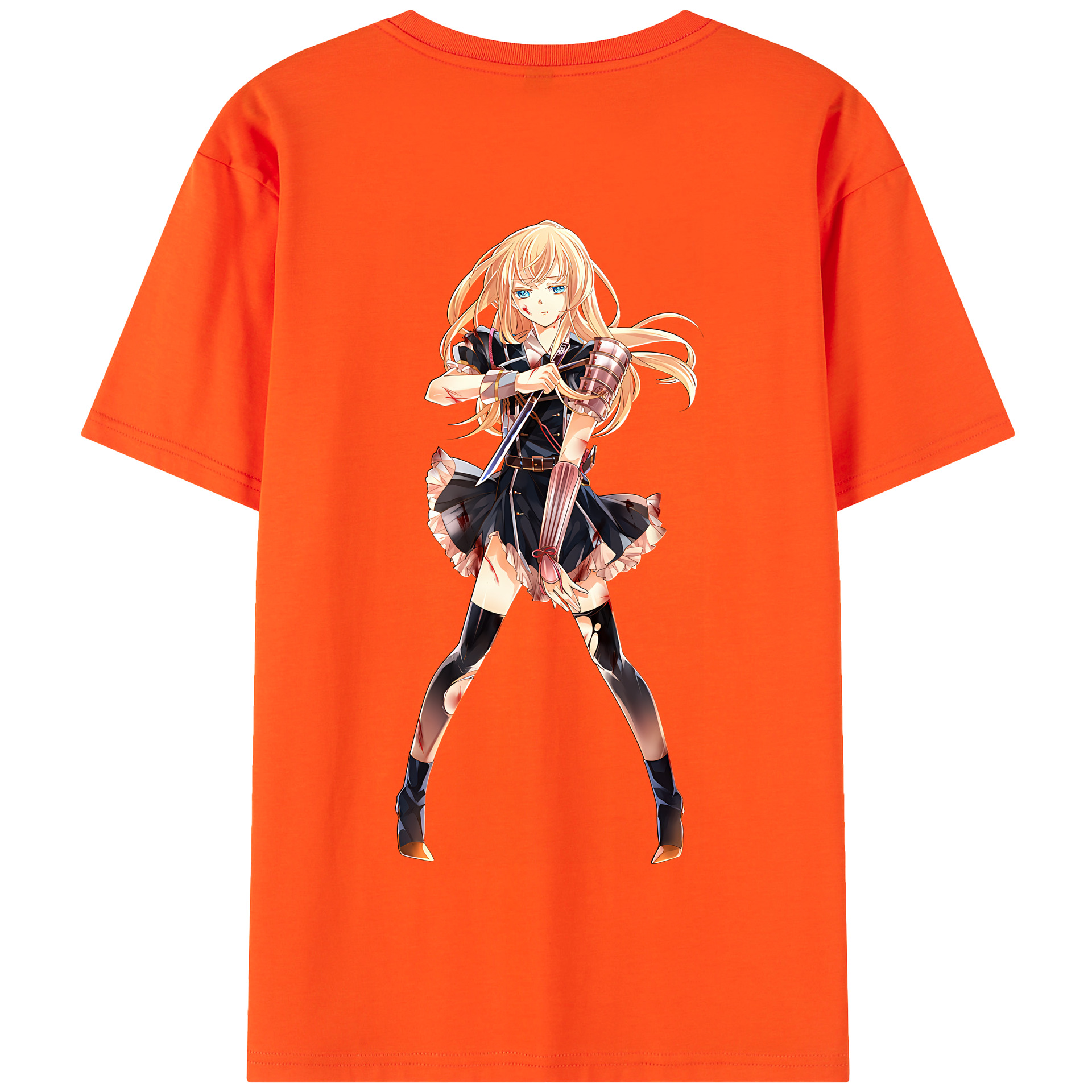（画像用） 刀剣乱舞 Touken Ranbu 綿100％半袖Tシャツ（背面プリント）