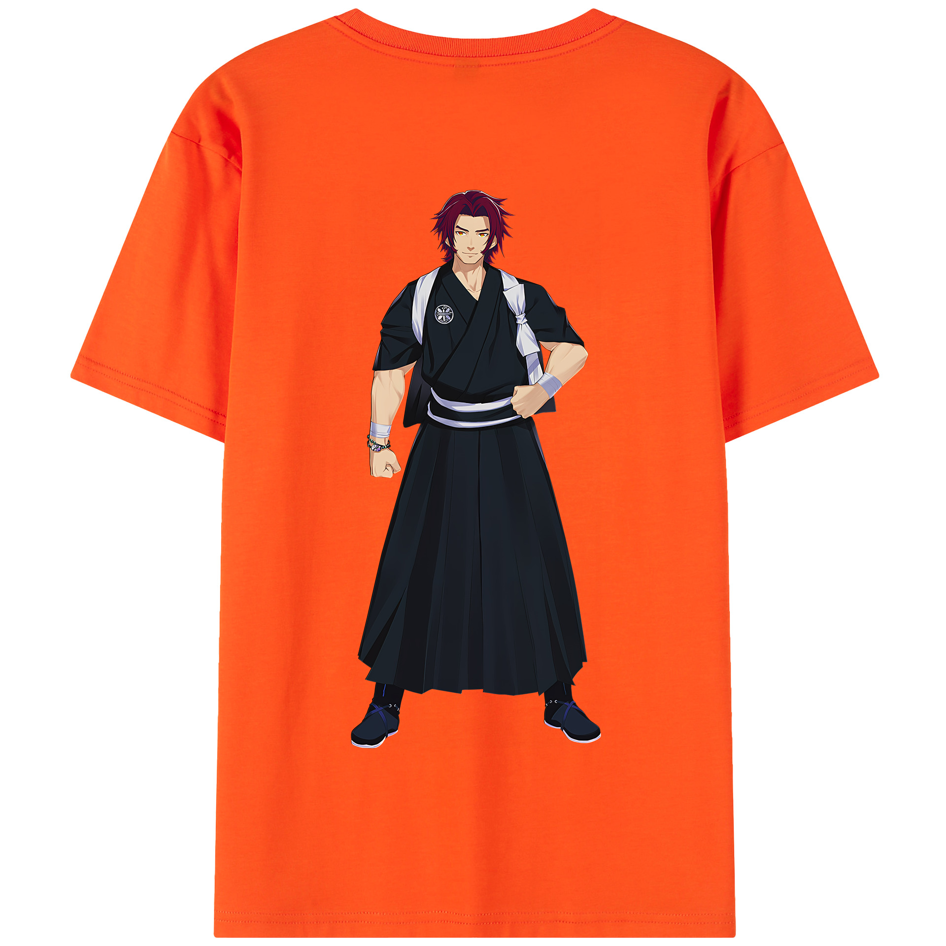 （画像用） 刀剣乱舞 Touken Ranbu 綿100％半袖Tシャツ（背面プリント）