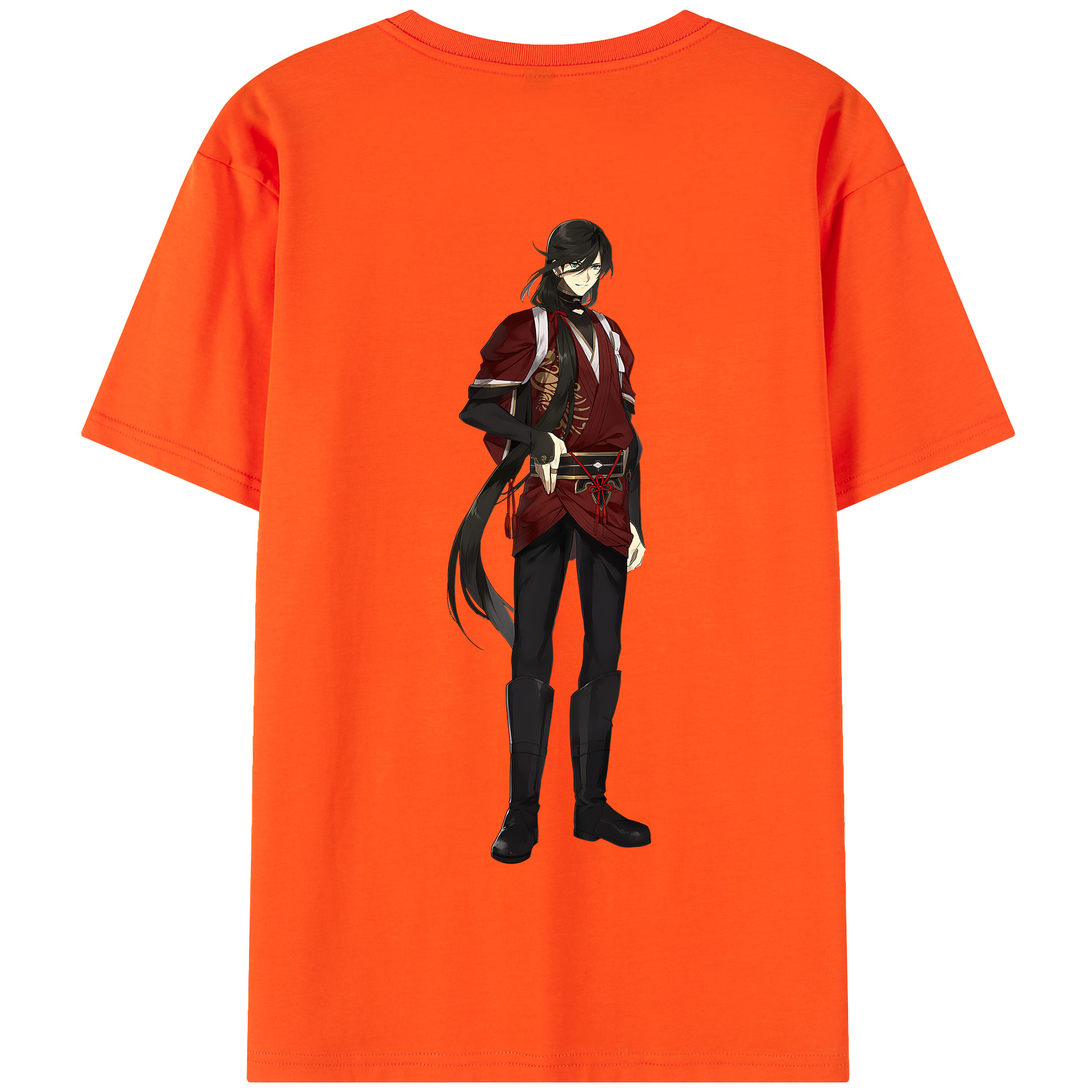 （画像用） 刀剣乱舞 Touken Ranbu 綿100％半袖Tシャツ（背面プリント）