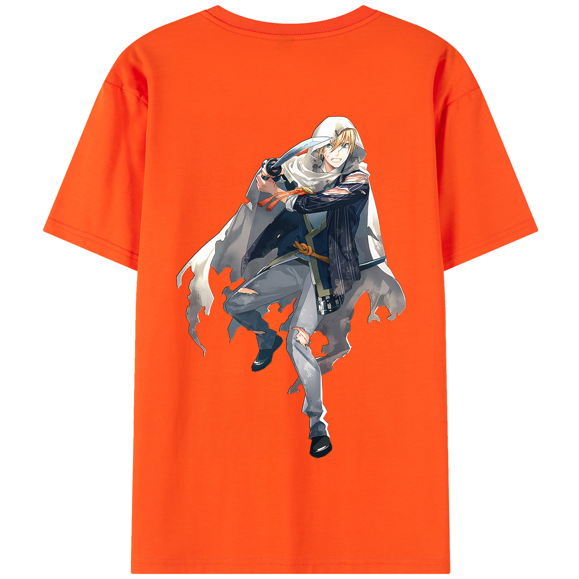 （画像用） 刀剣乱舞 Touken Ranbu 綿100％半袖Tシャツ（背面プリント）