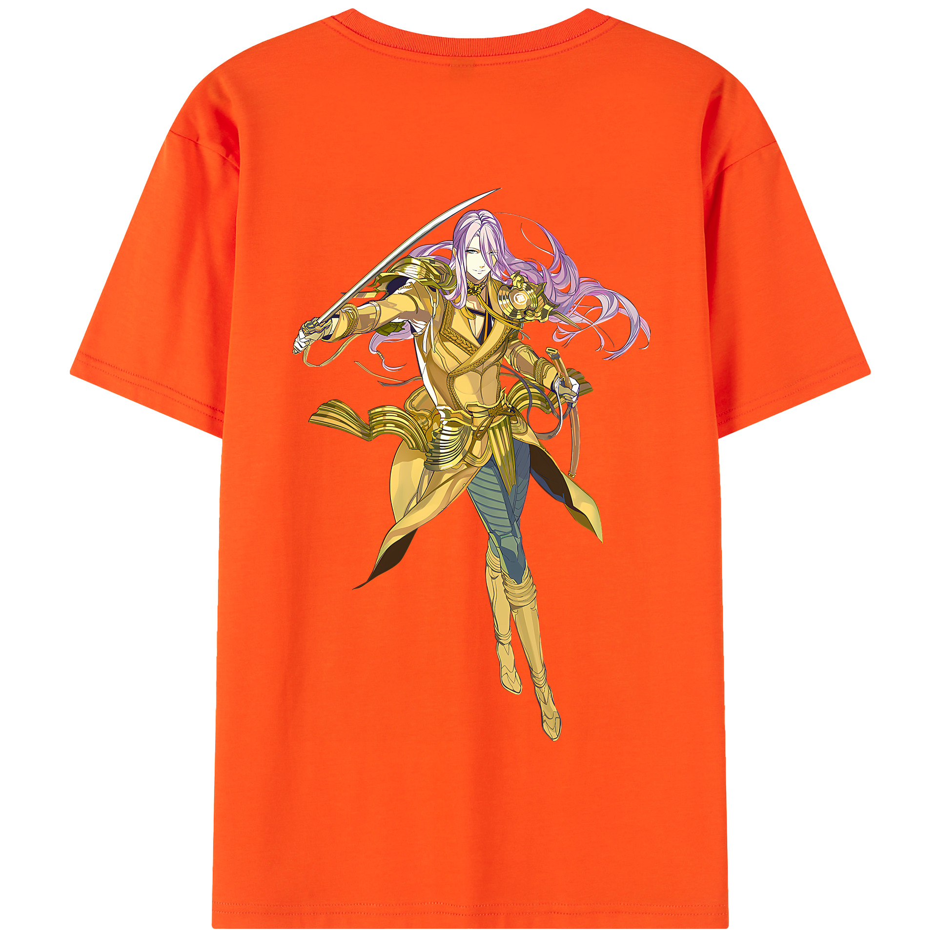 （画像用） 刀剣乱舞 Touken Ranbu 綿100％半袖Tシャツ（背面プリント）