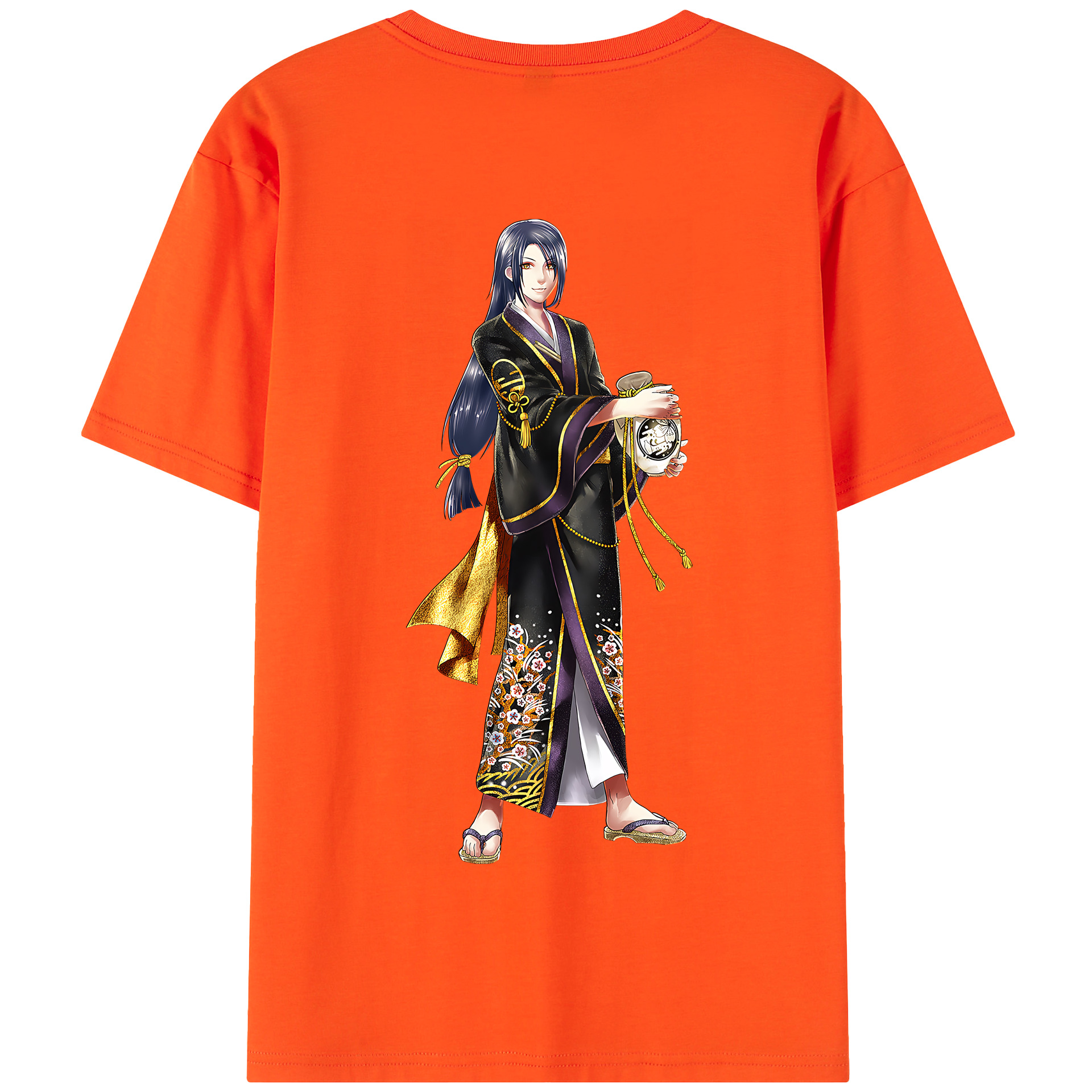 （画像用） 刀剣乱舞 Touken Ranbu 綿100％半袖Tシャツ（背面プリント）