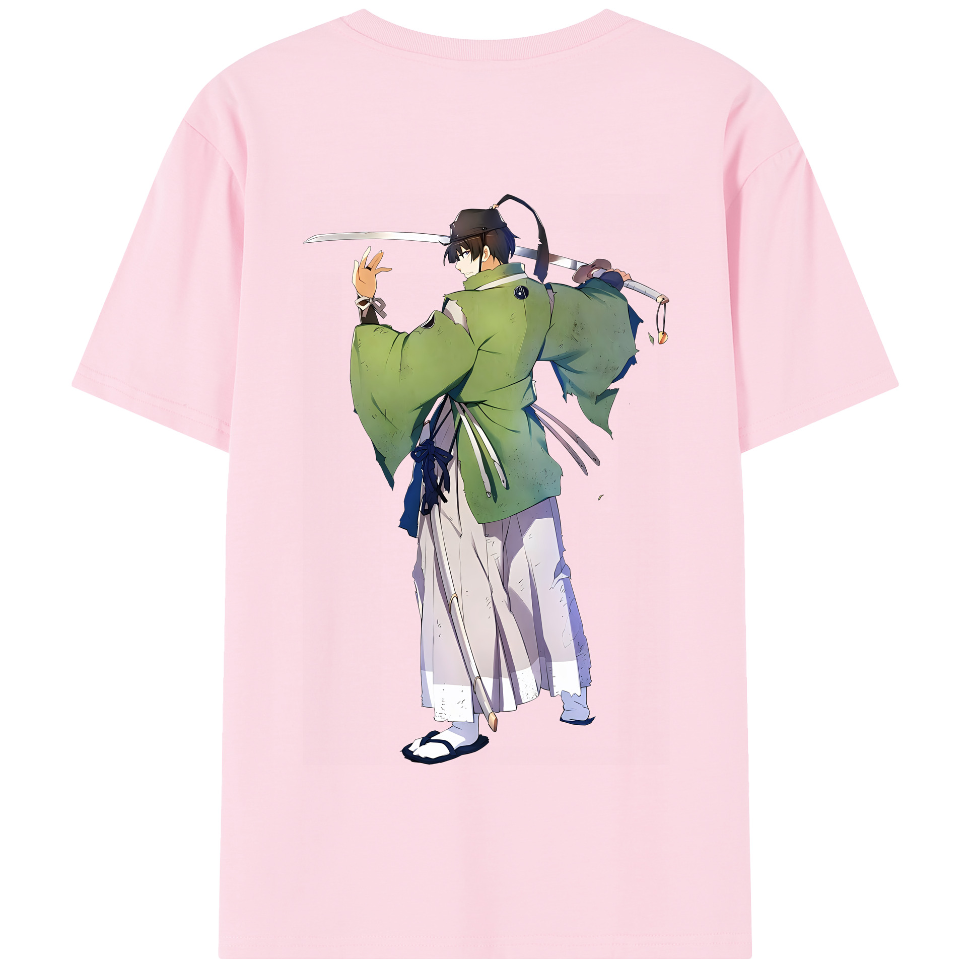（画像用） 刀剣乱舞 Touken Ranbu 綿100％半袖Tシャツ（背面プリント）