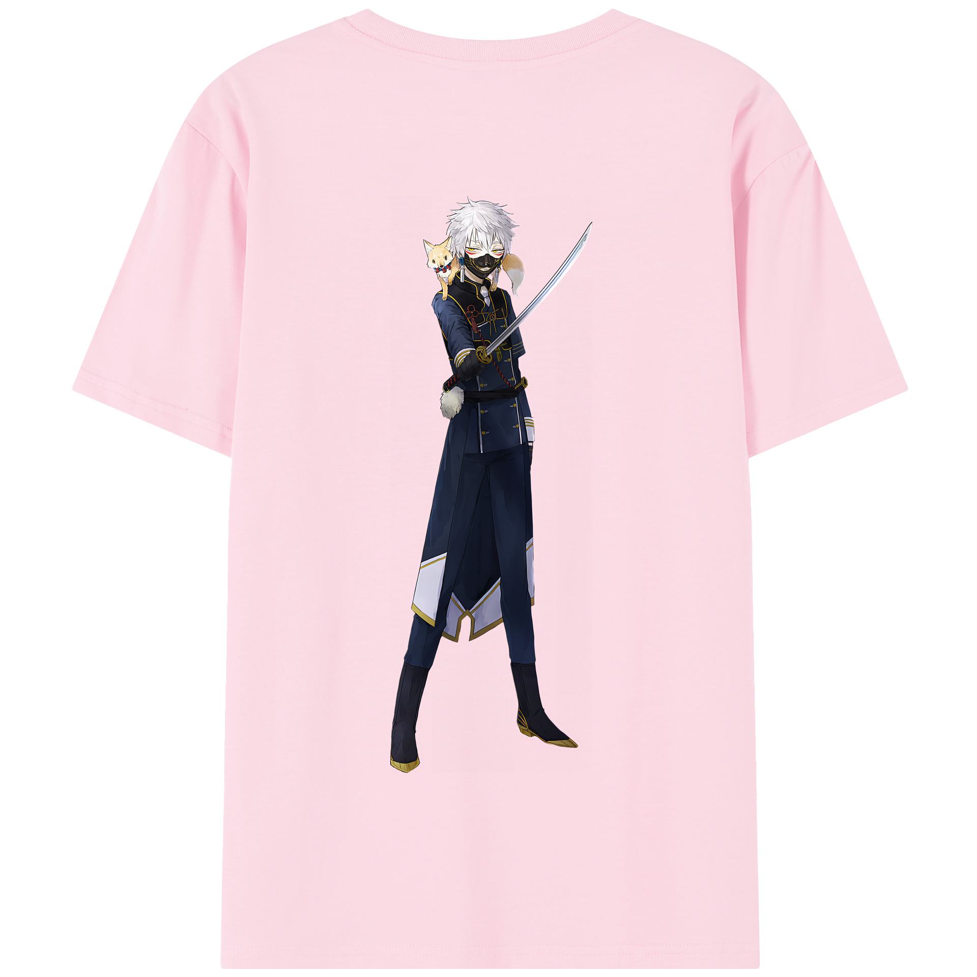 （画像用） 刀剣乱舞 Touken Ranbu 綿100％半袖Tシャツ（背面プリント）