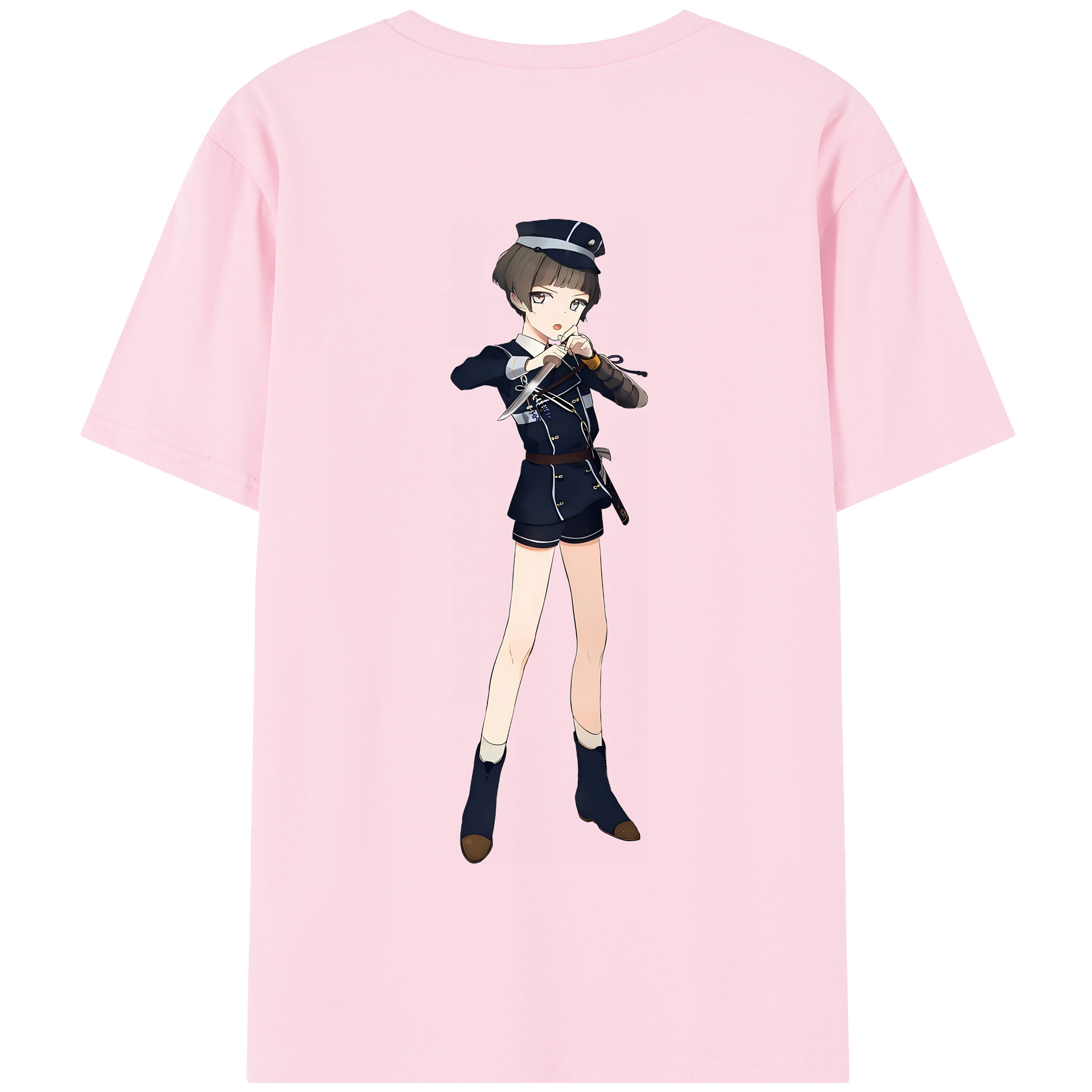 （画像用） 刀剣乱舞 Touken Ranbu 綿100％半袖Tシャツ（背面プリント）
