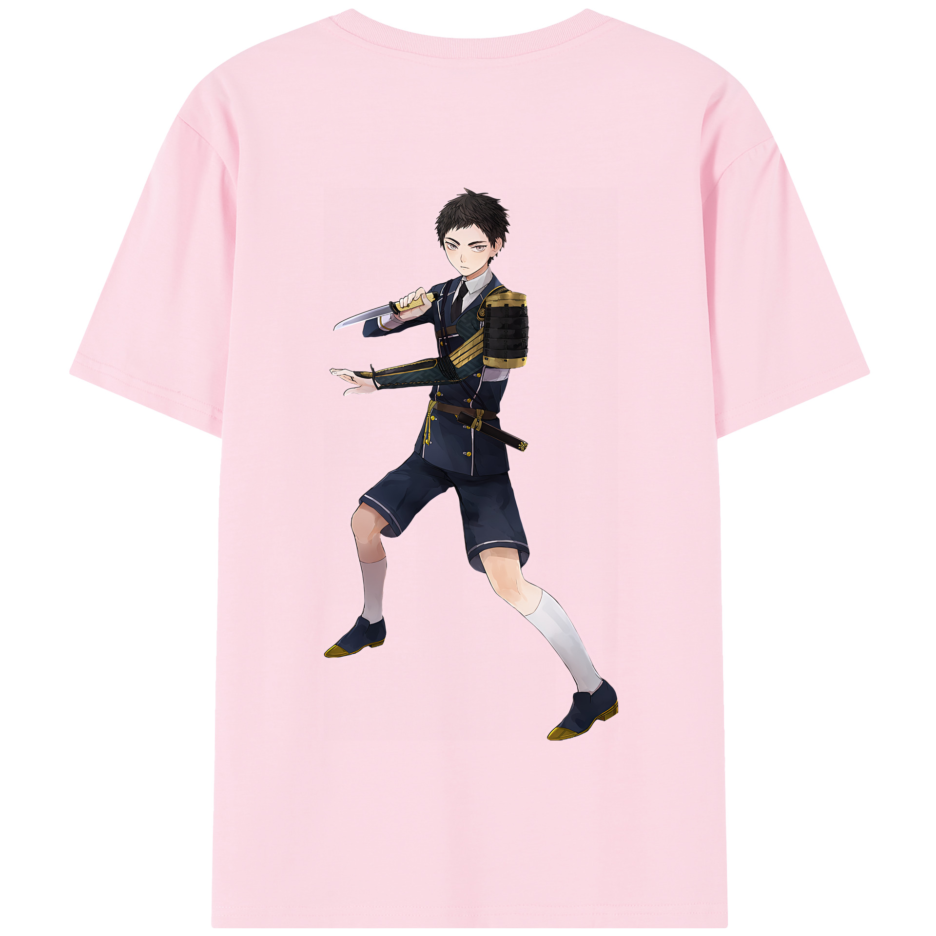 （画像用） 刀剣乱舞 Touken Ranbu 綿100％半袖Tシャツ（背面プリント）