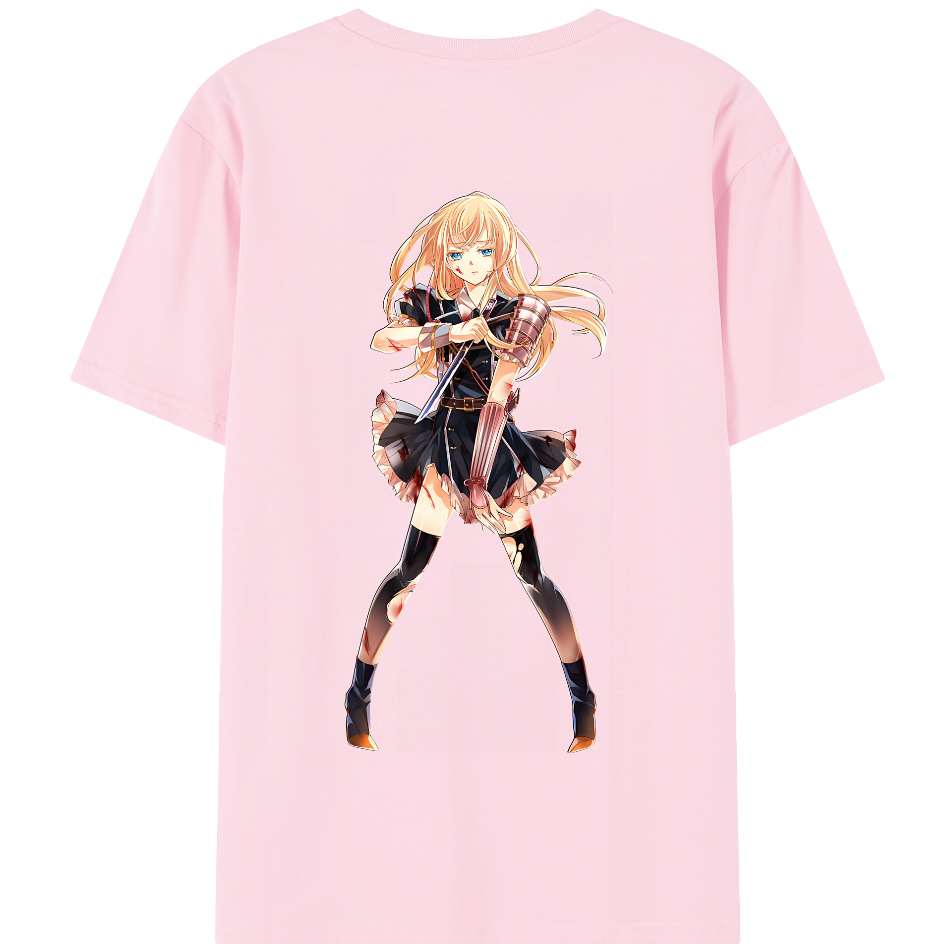 （画像用） 刀剣乱舞 Touken Ranbu 綿100％半袖Tシャツ（背面プリント）