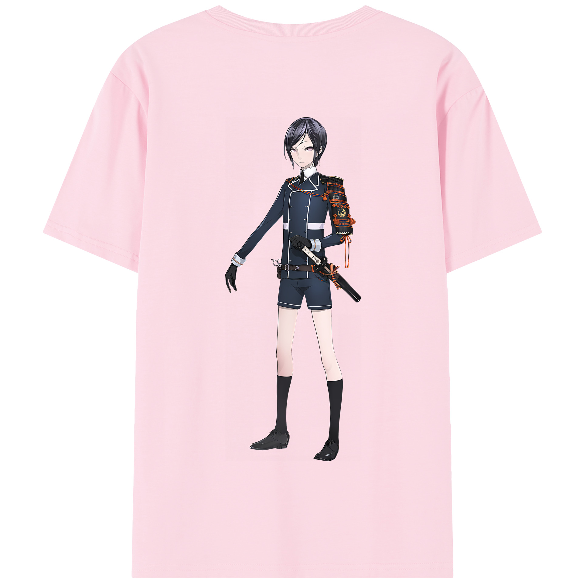 （画像用） 刀剣乱舞 Touken Ranbu 綿100％半袖Tシャツ（背面プリント）