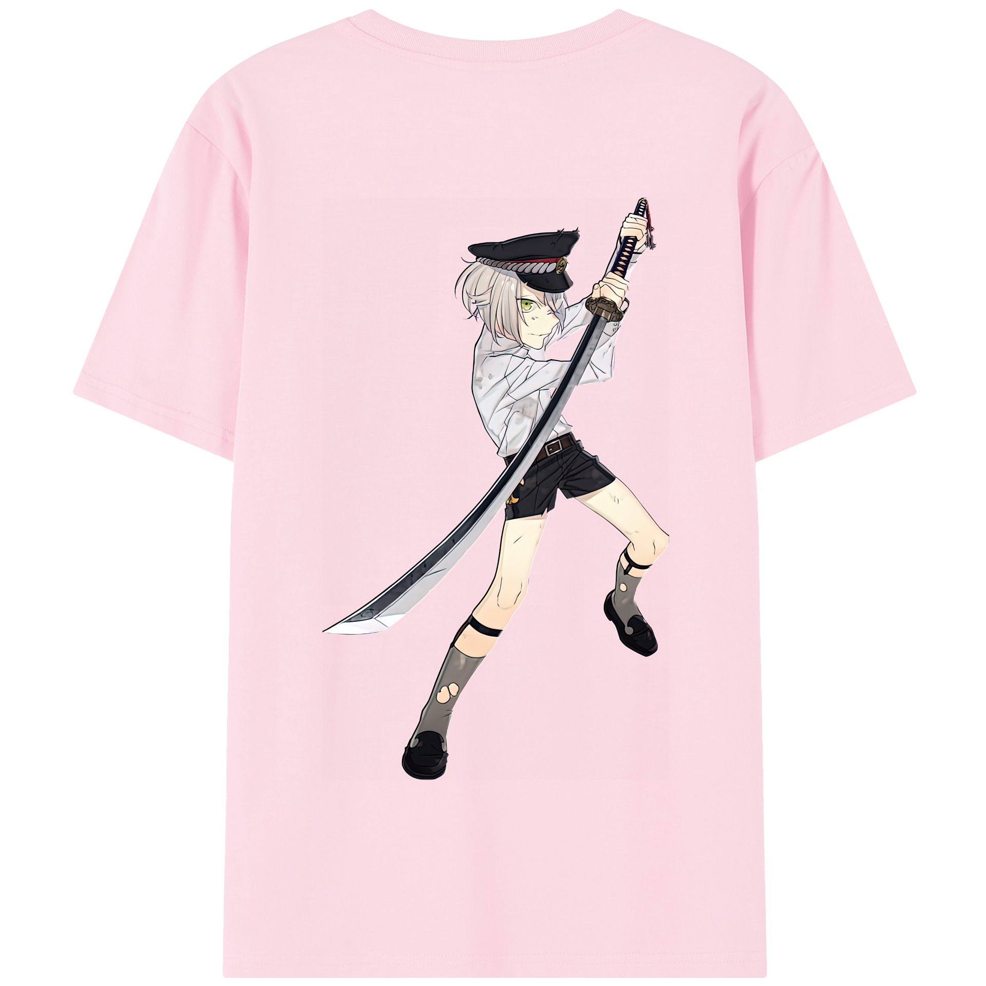 （画像用） 刀剣乱舞 Touken Ranbu 綿100％半袖Tシャツ（背面プリント）
