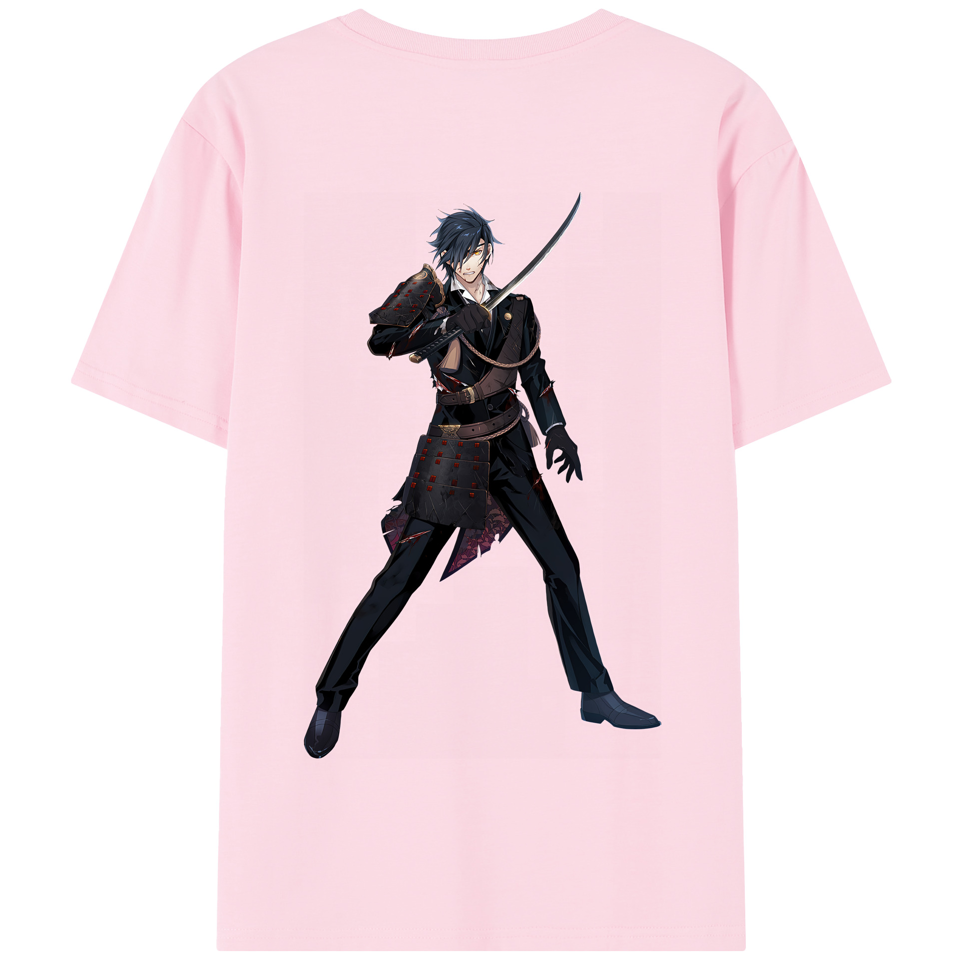 （画像用） 刀剣乱舞 Touken Ranbu 綿100％半袖Tシャツ（背面プリント）