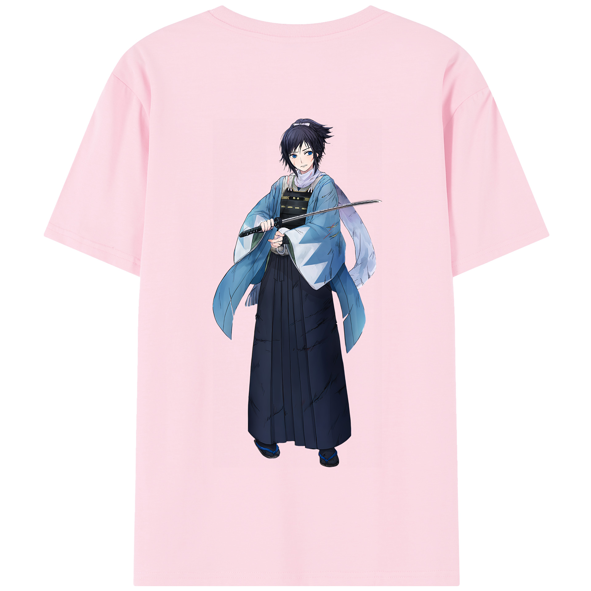 （画像用） 刀剣乱舞 Touken Ranbu 綿100％半袖Tシャツ（背面プリント）
