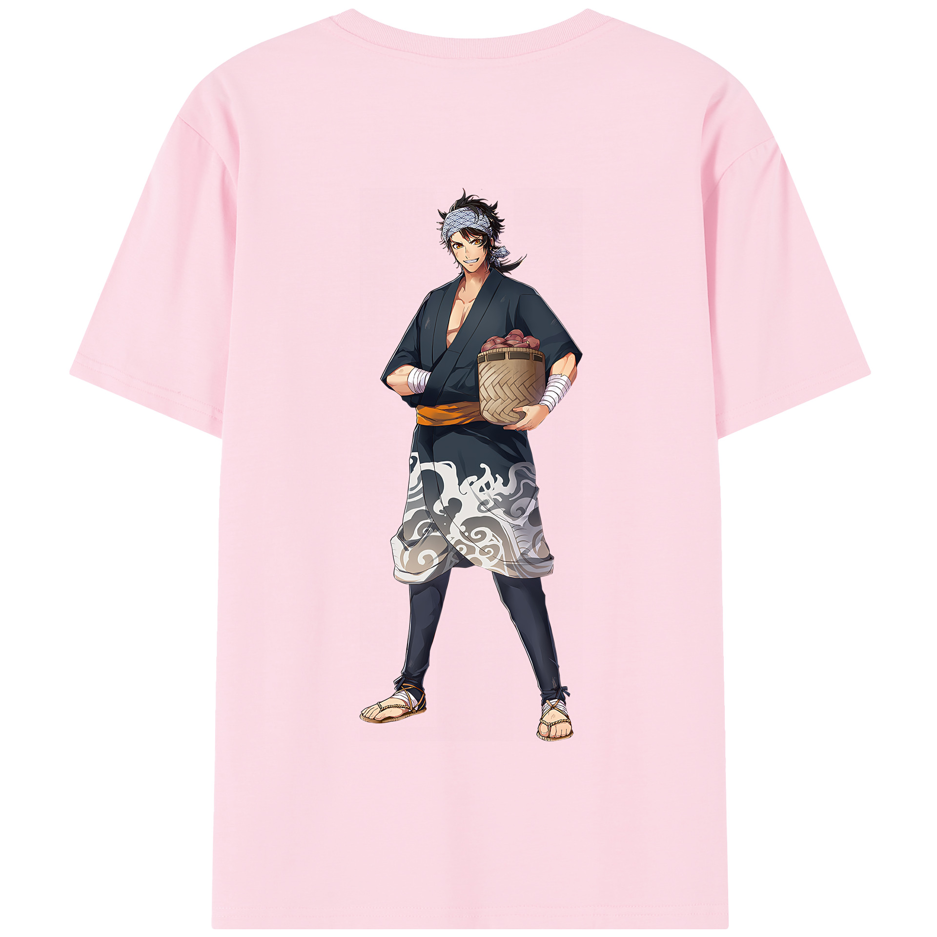 （画像用） 刀剣乱舞 Touken Ranbu 綿100％半袖Tシャツ（背面プリント）