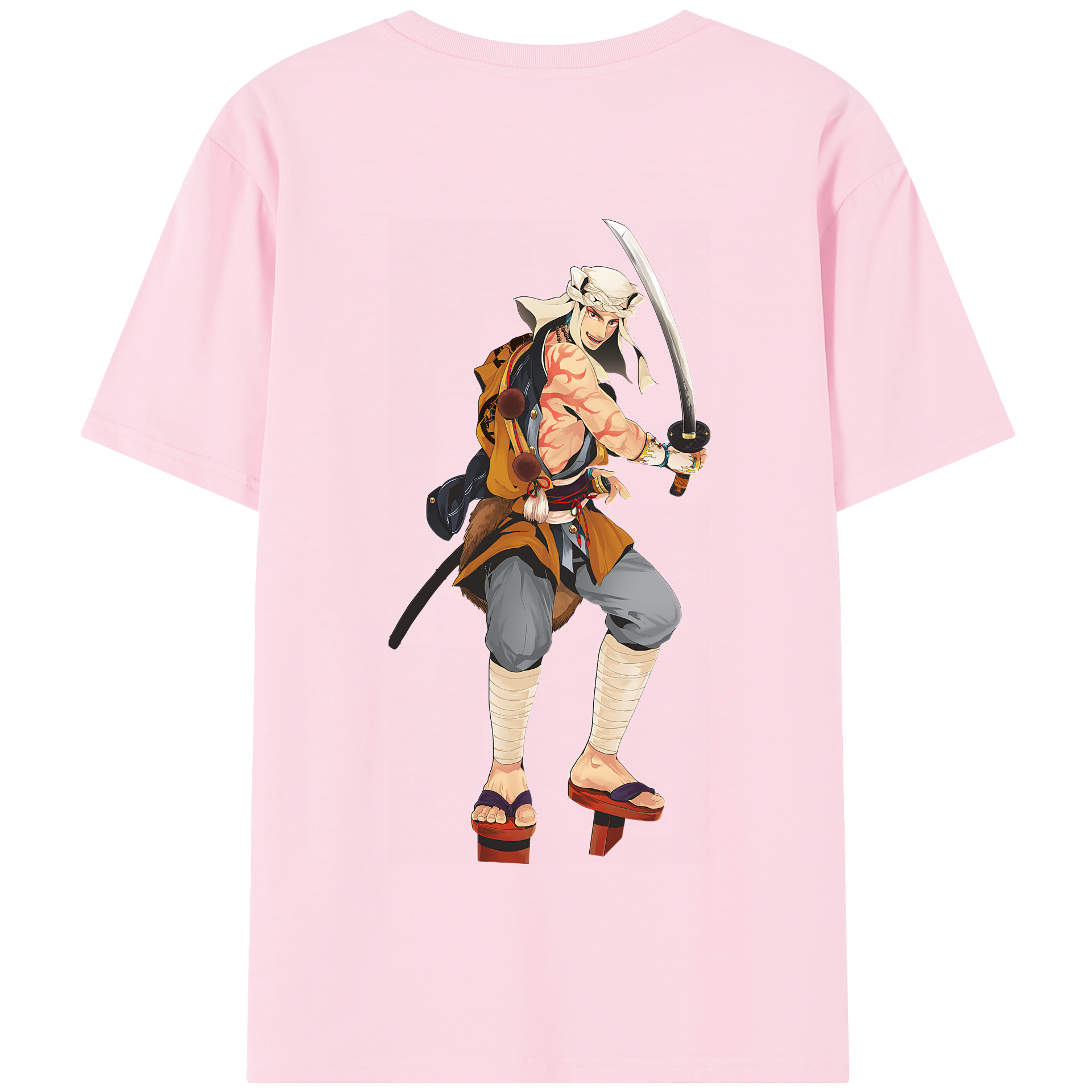 （画像用） 刀剣乱舞 Touken Ranbu 綿100％半袖Tシャツ（背面プリント）