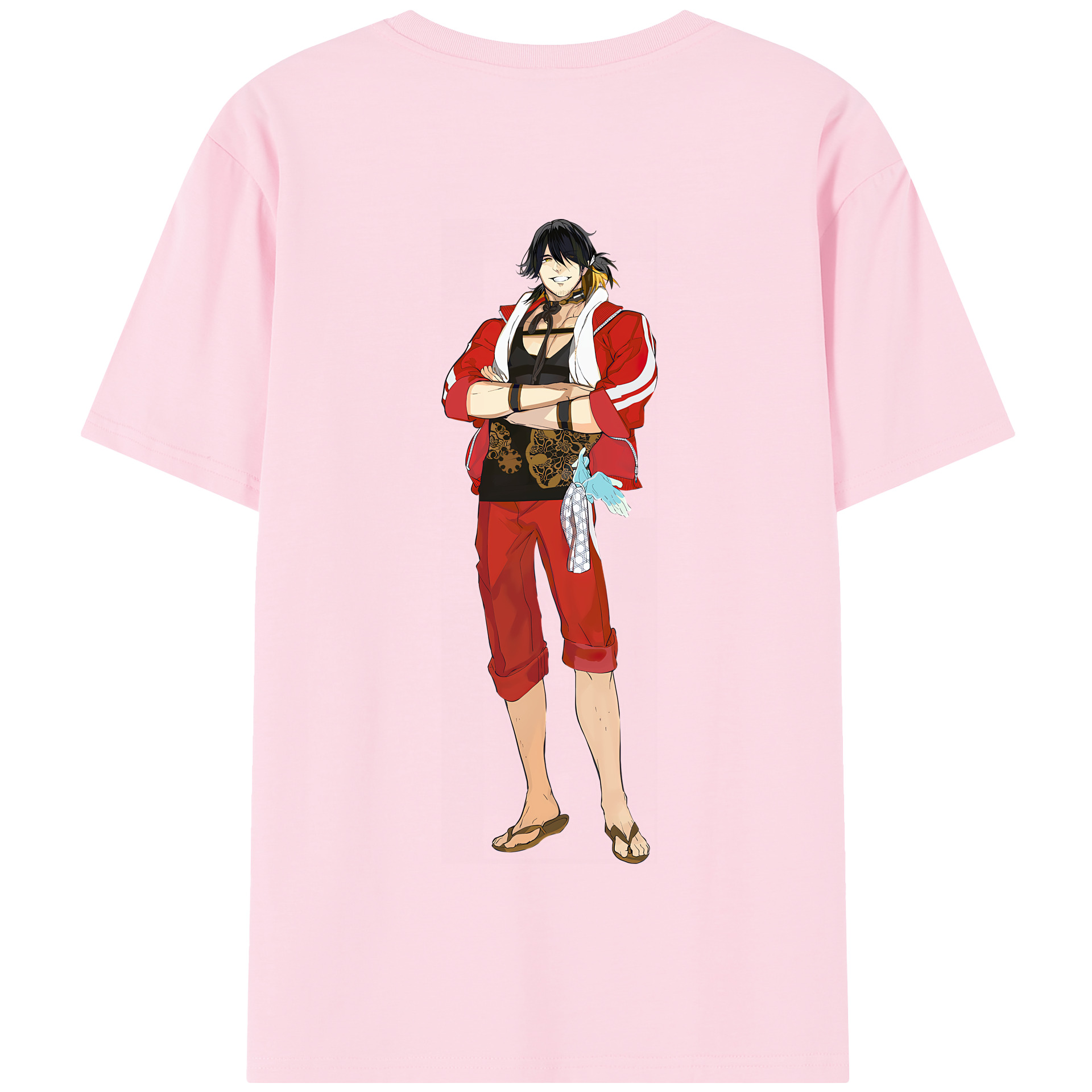 （画像用） 刀剣乱舞 Touken Ranbu 綿100％半袖Tシャツ（背面プリント）