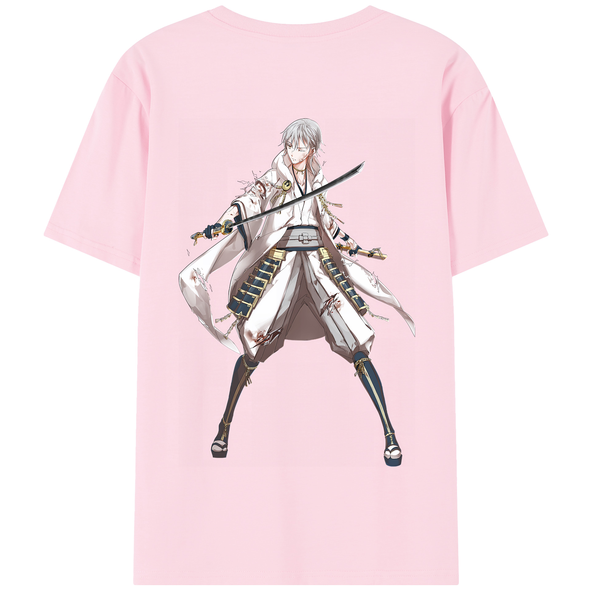 （画像用） 刀剣乱舞 Touken Ranbu 綿100％半袖Tシャツ（背面プリント）