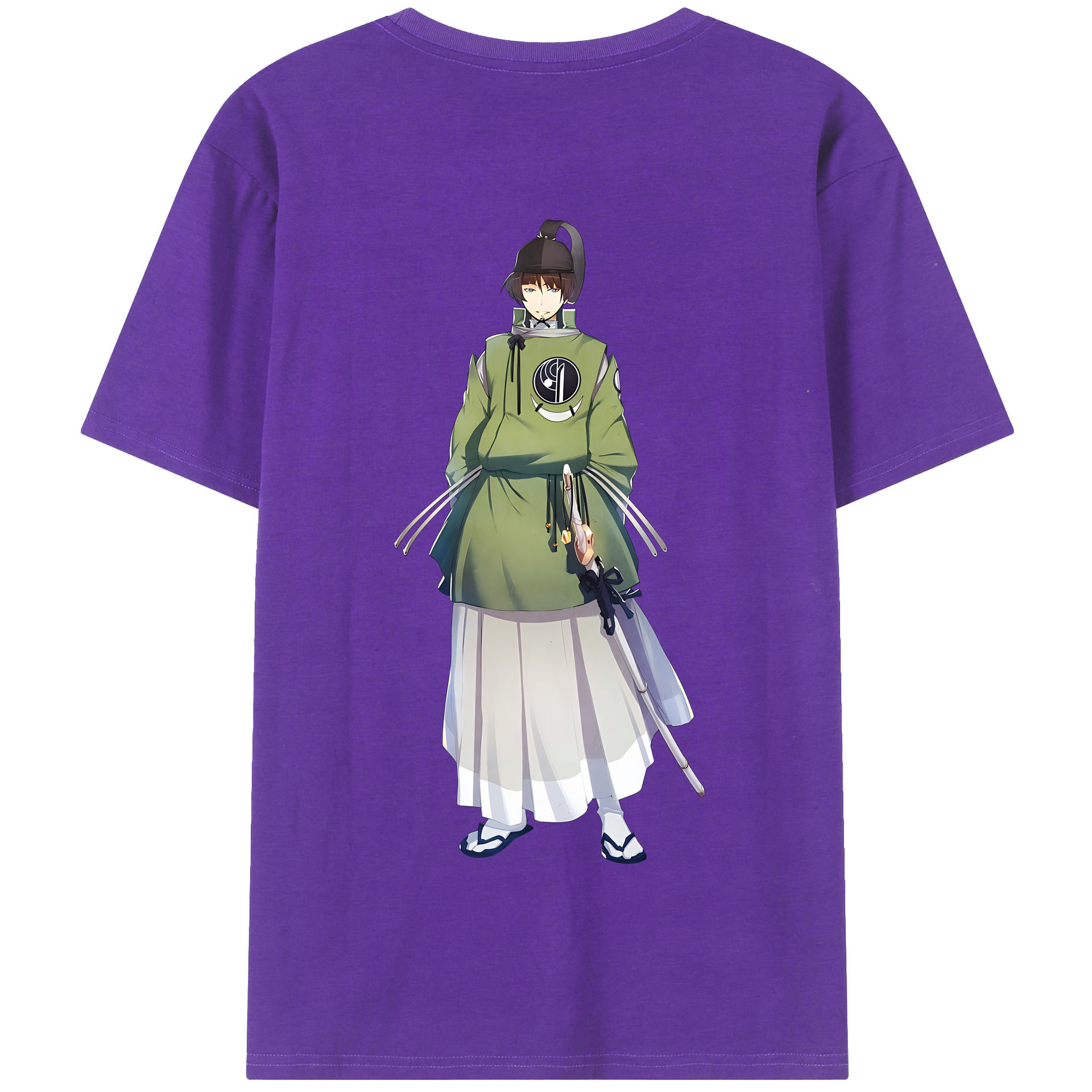 （画像用） 刀剣乱舞 Touken Ranbu 綿100％半袖Tシャツ（背面プリント）